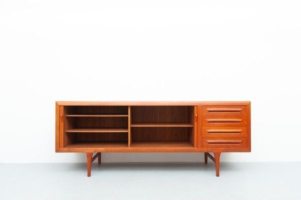 Teak Sideboard By Ib Kofod Larsen For Faarup Møbelfabrik, 1960s photo for sale