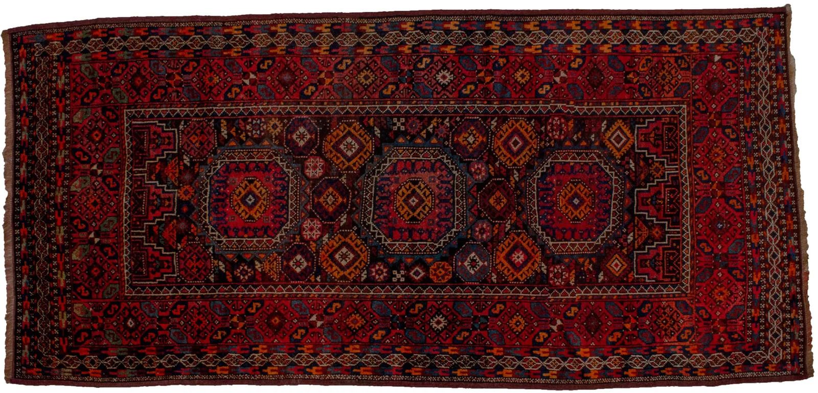 Vintage Baluch Rug 245x115cm