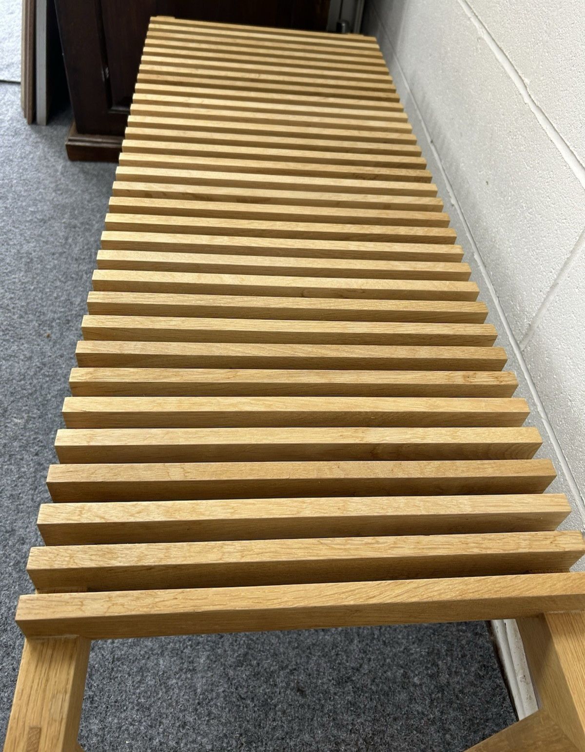 photo for sale Skagerak Oak Cutter Bench By Niels Hvass Classic Danish Made & Designed Bench