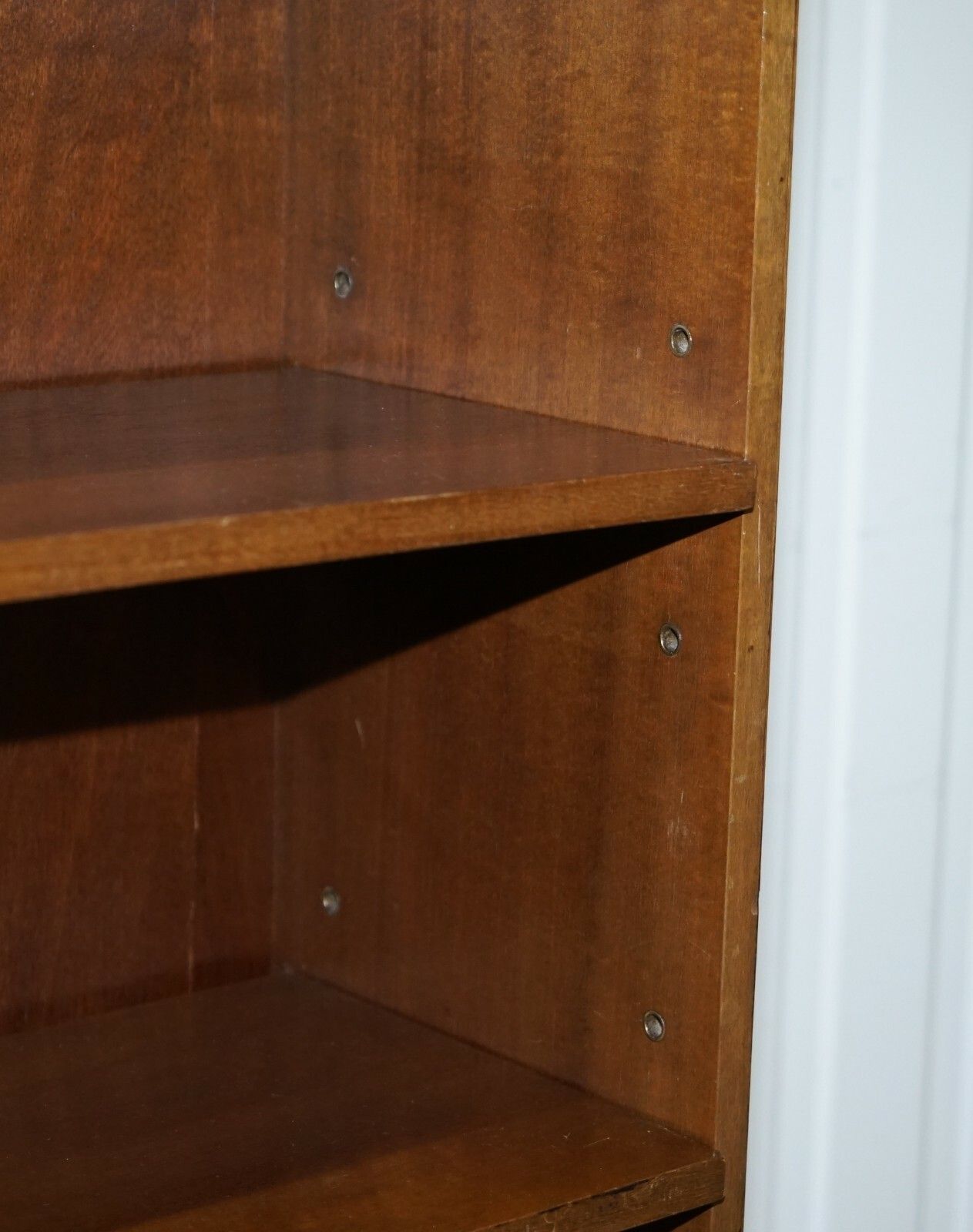 Vintage Mid Century Modern Stamped Musterring Oberfl Behandlung Bookcase photo vintage