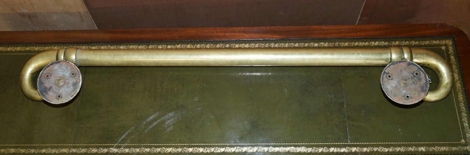 photo for sale Very Large Pair Of 122cm Tall  Antique Victorian Brass Door Handles / Door Pulls