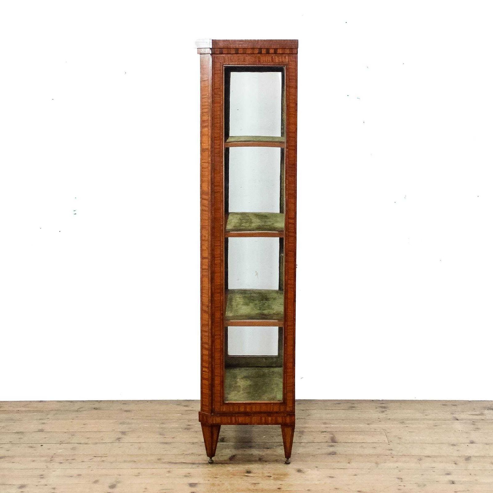 Antique Inlaid Kingswood Display Cabinet | Antiques | Antique Cabinet | Antique Storage | Display Cabinet (M 6315) photo Furniture