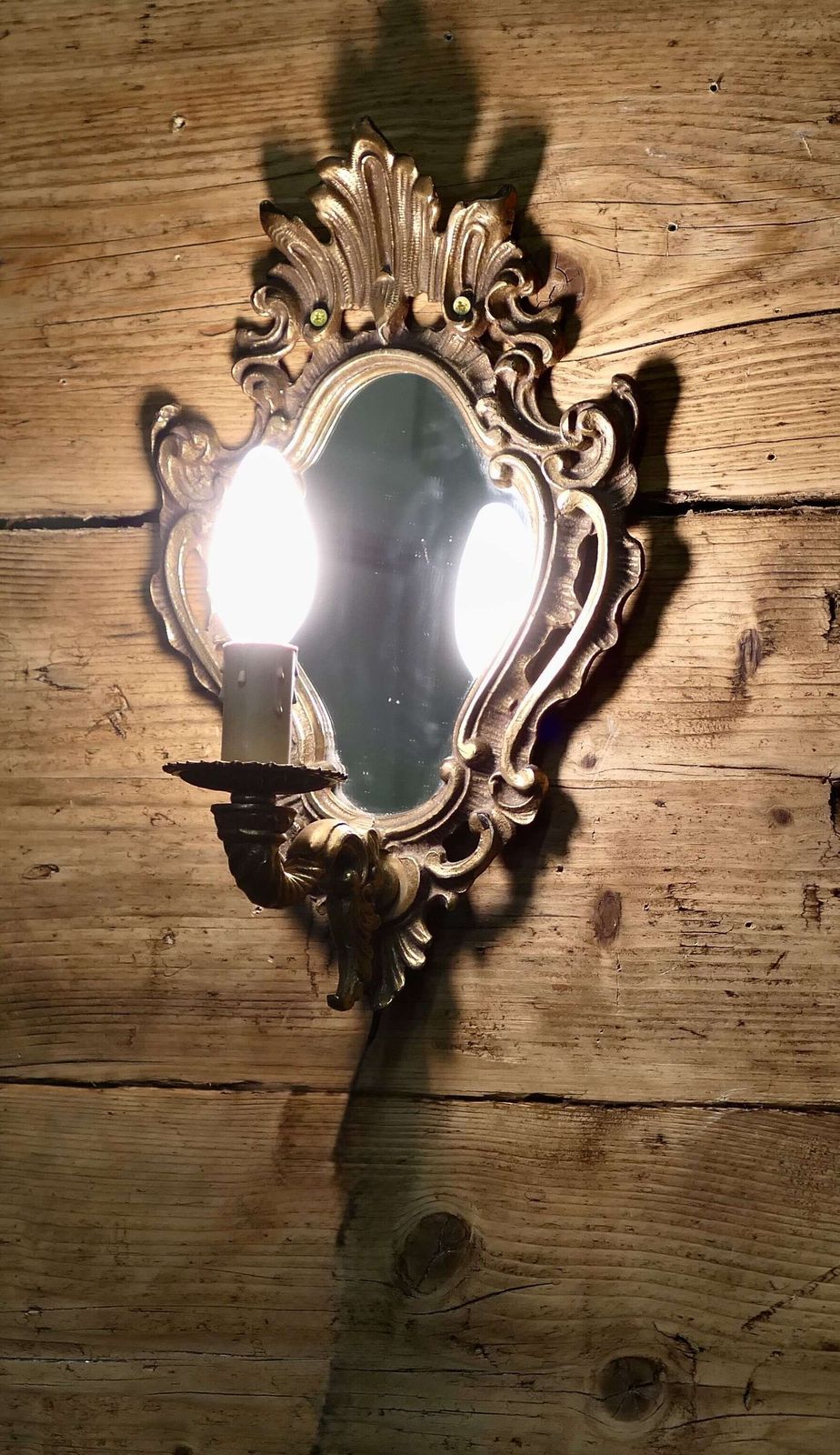 A Single Rococo Design Girandole photo for sale