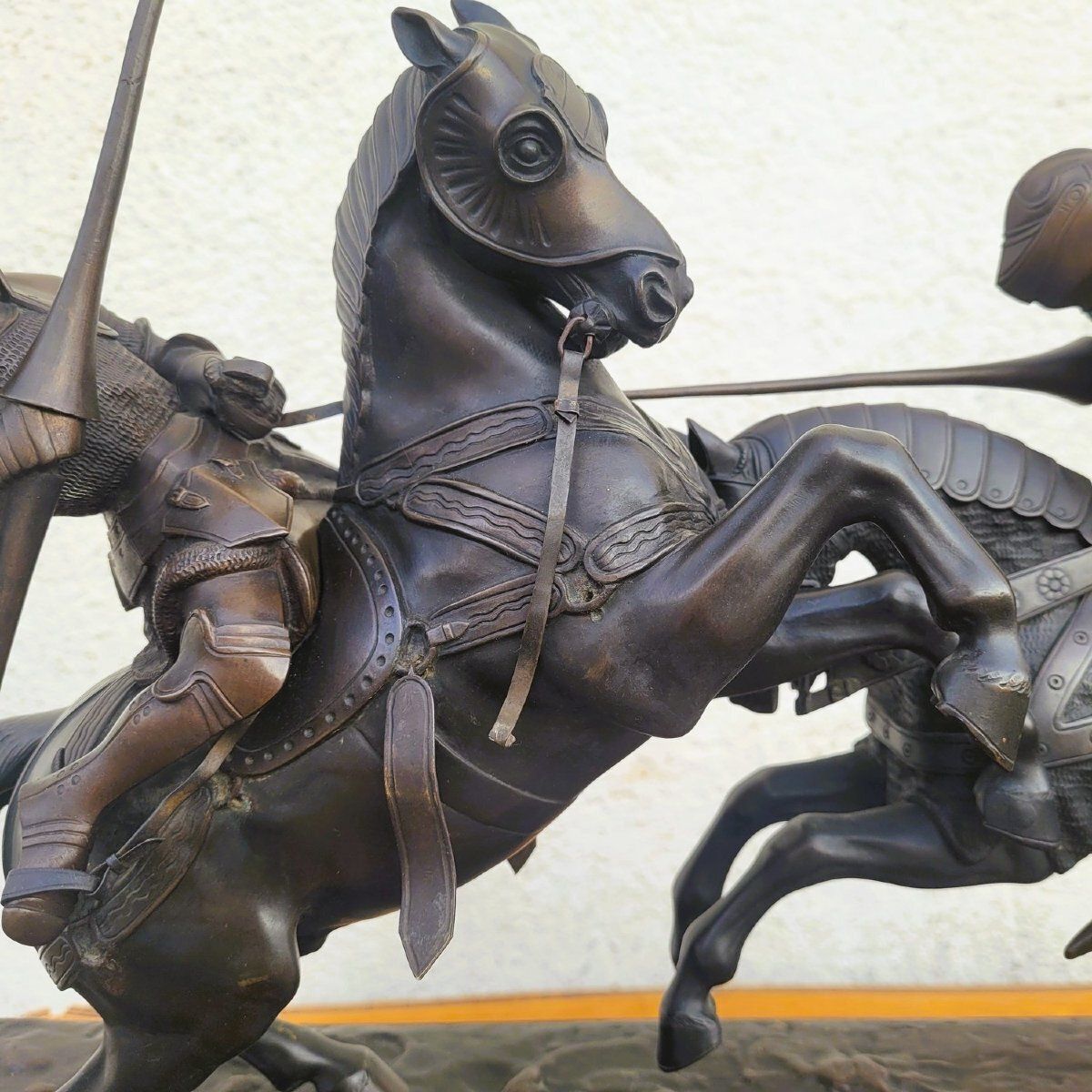 Model Of Nieuwerkerke, Battle Of The Duke Of Clarence, Bronze, Late 19th Century photo for sale