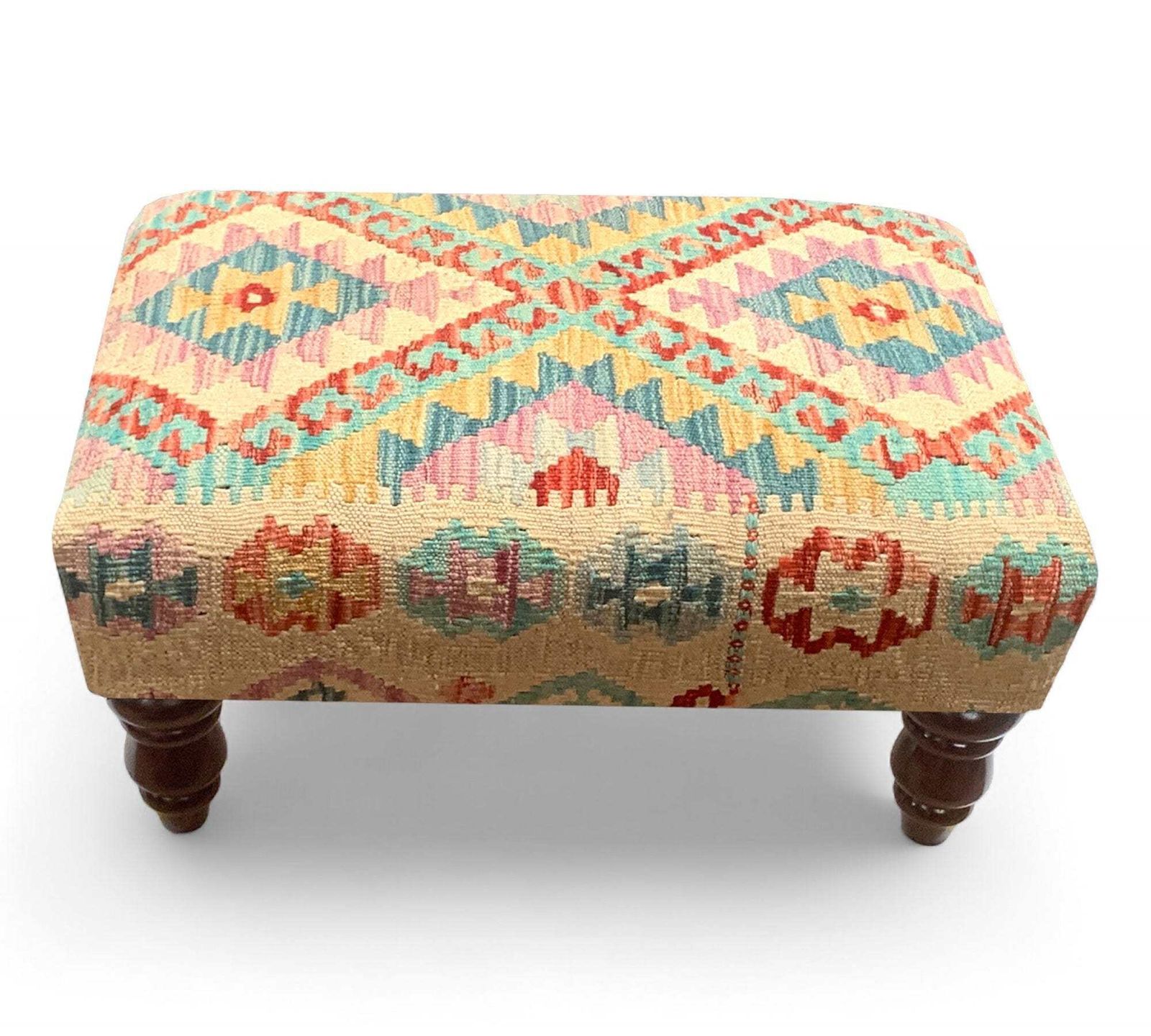 Kilim Stool 60cmsx40cms, Boho