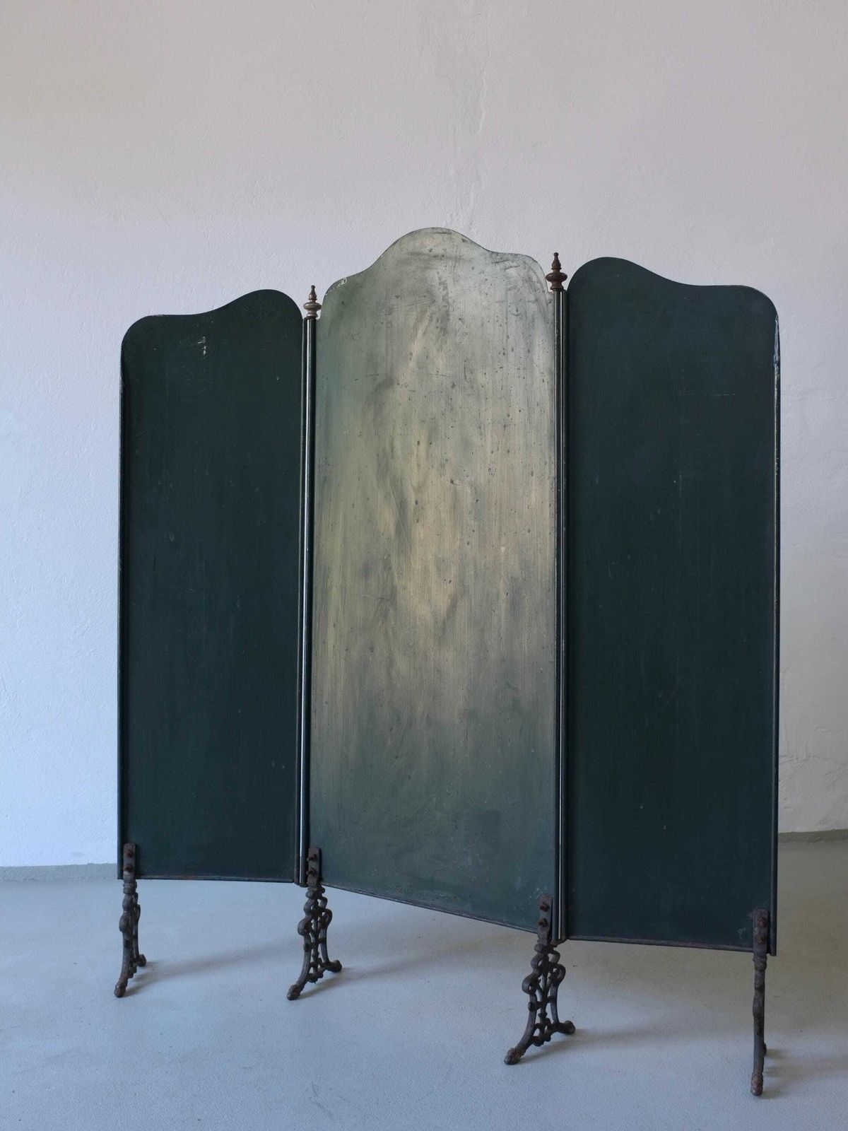 Art Nouveau Hand Painted Fireplace Screen | 1920s photo 2535.0