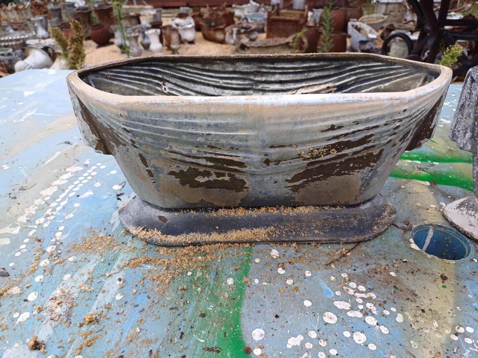 Pair Of Cast Iron Planters 1900 From Charleville Mézières photo furniture