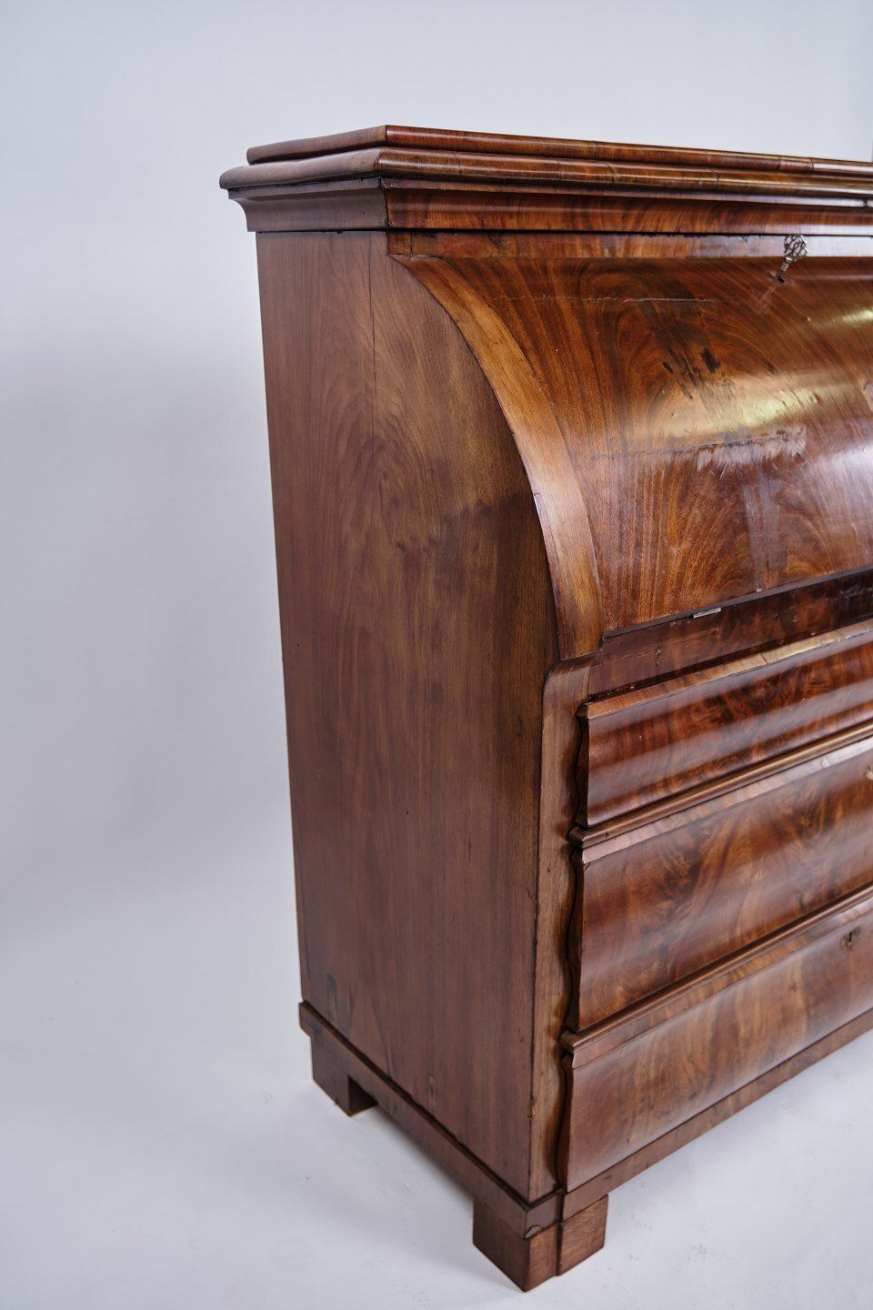 Chatol   3 Drawers   Hand Polished Mahogany   Danish Cabinet Maker   1820s photo vinterior