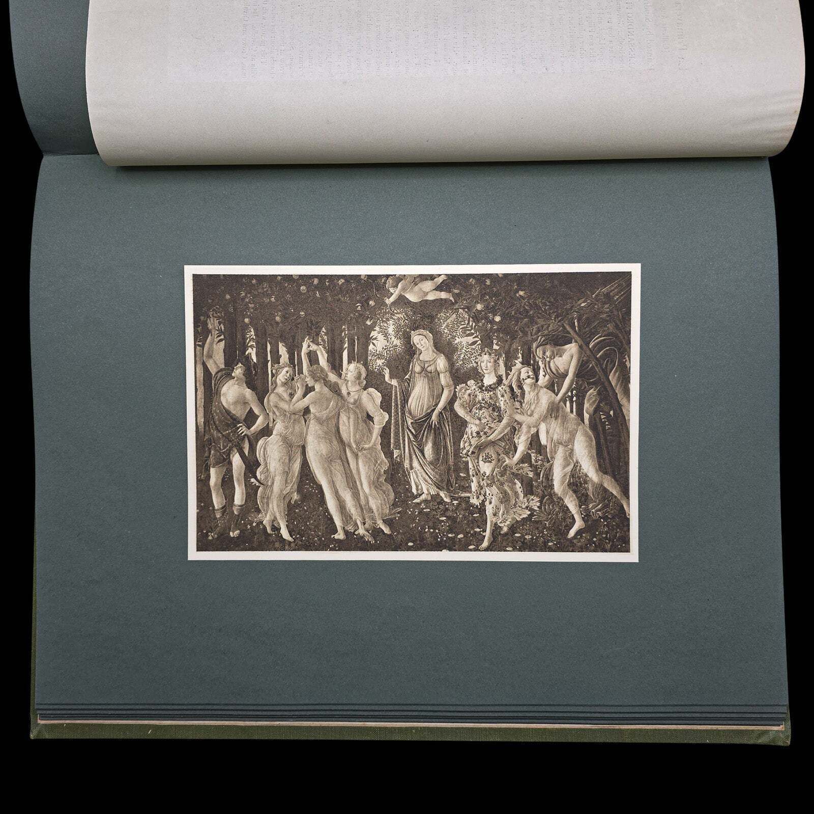 Home Decor Antique Art Book, The Masters' Masterpieces, Hardcover, Illustrated, Edwardian photo