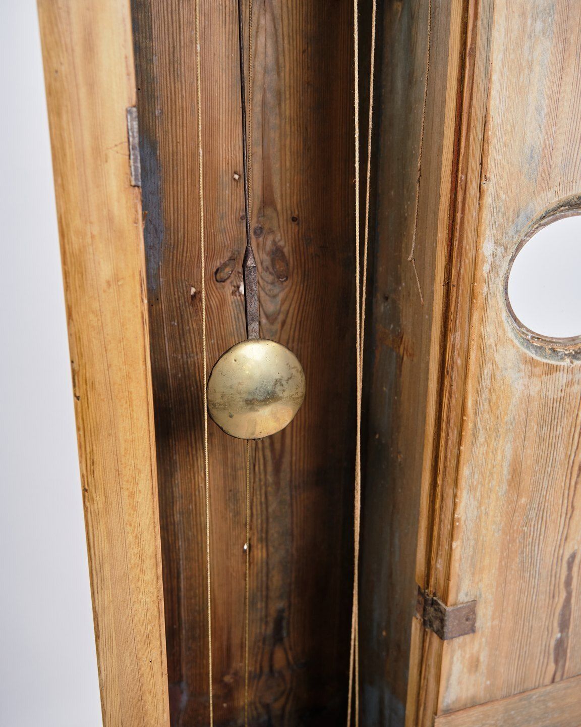 Southern Jutland Baroque   Grandfather Clock   Light Pine Wood   Antique   1780s photo buy