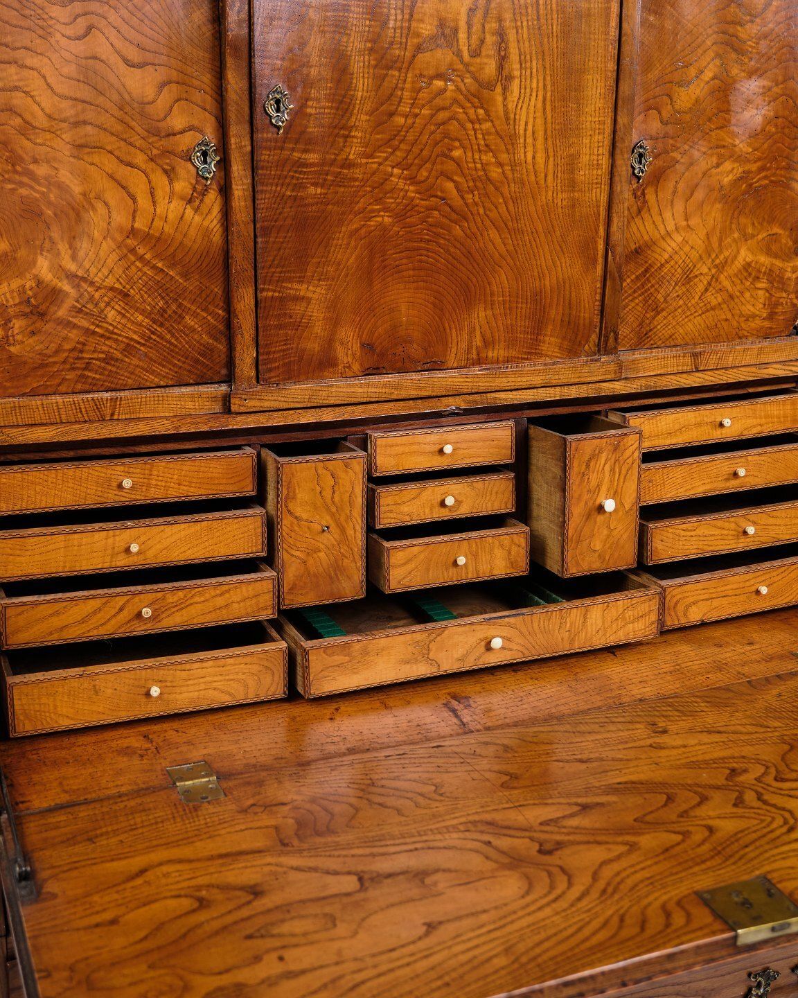 Chatol – Oak / Elm & Brass – Louis Seize Style – Circa 1840 photo for sale