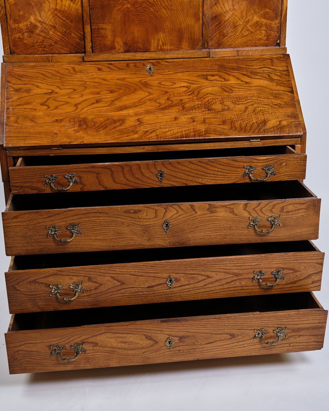 Chatol – Oak / Elm & Brass – Louis Seize Style – Circa 1840 photo vinterior