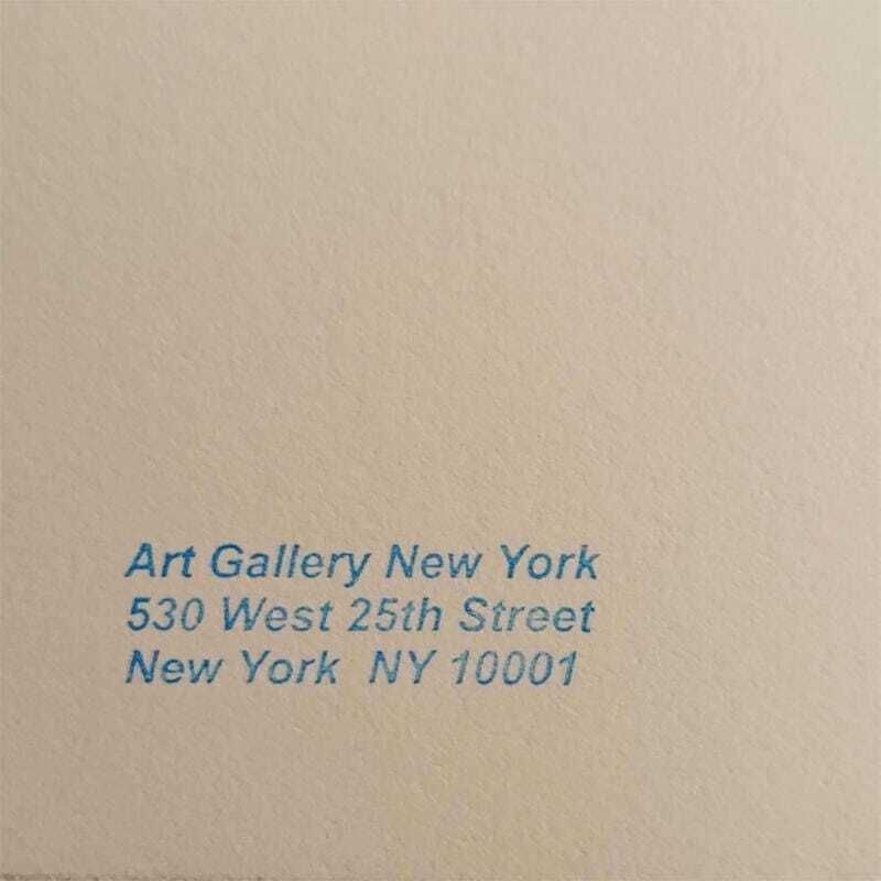 1980s Andy Warhol "Mickey Mouse" Limited Series Lithograph   Leo Castelli   New York   Numbered In Pencil. photo vinterior