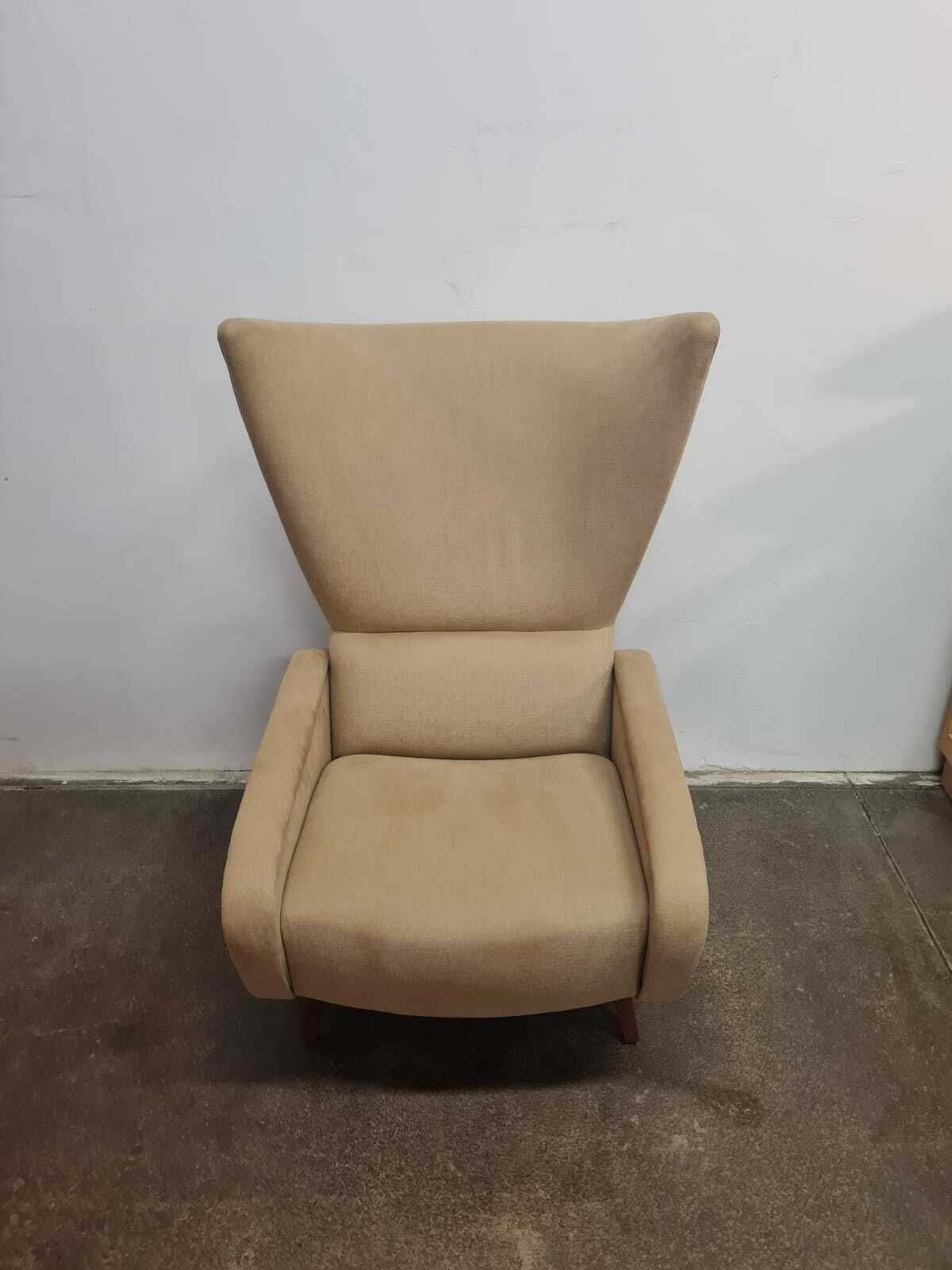 photo furniture Mid Century Modern Ear Chair, Czechoslovakia, 1960s
