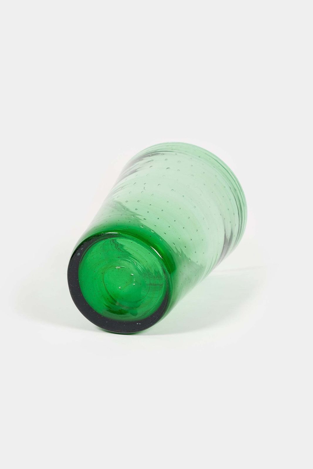 Vetro Verde D'empoli, Big Vase, Italy, 50s photo buy