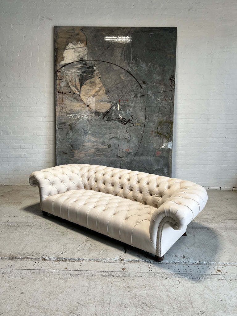 Antique 19thc Howard & Sons Chesterfield Sofa   Fully Restored   Can Be Dyed The Colour Of Your Choice photo Furniture