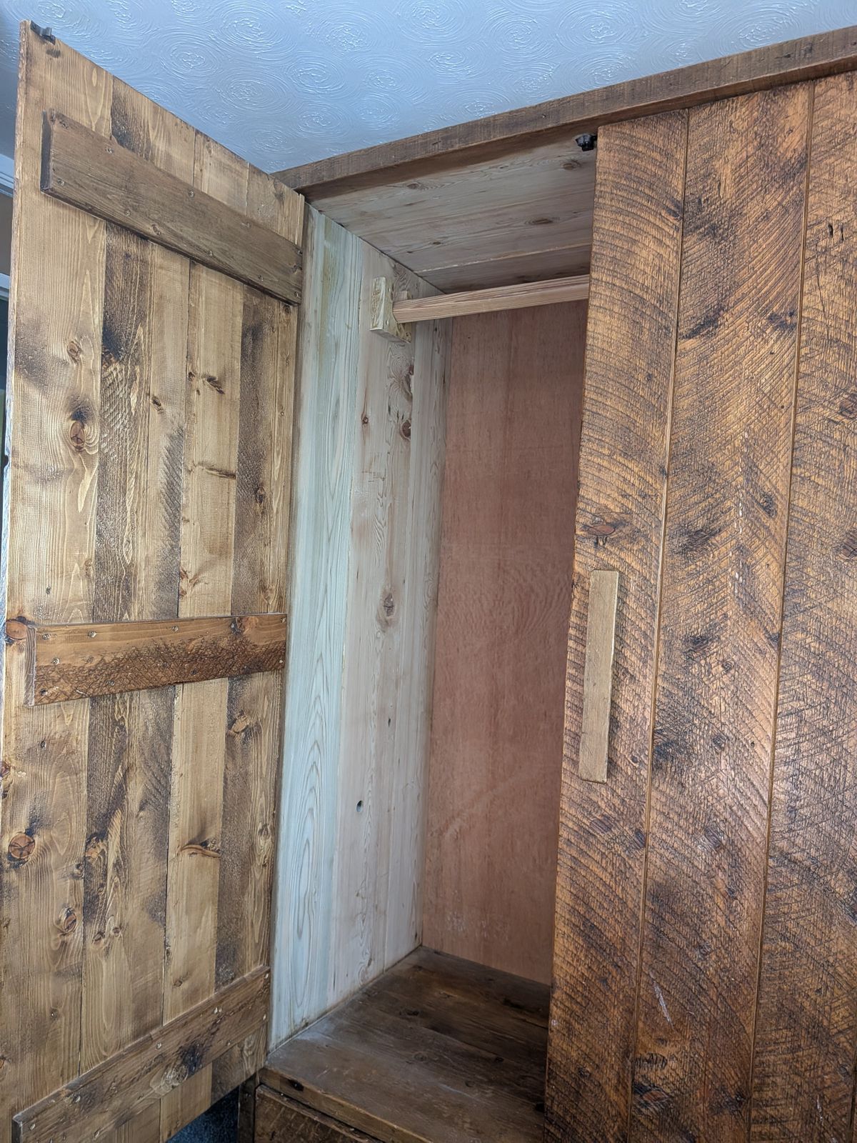 Rustic Forever Double Wardrobe (Chunky Monkey) photo 800.0