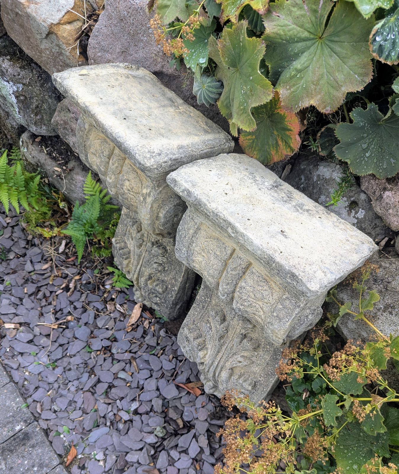 Italian Style English Stone Corbels   Delivery Available 0271. photo for sale