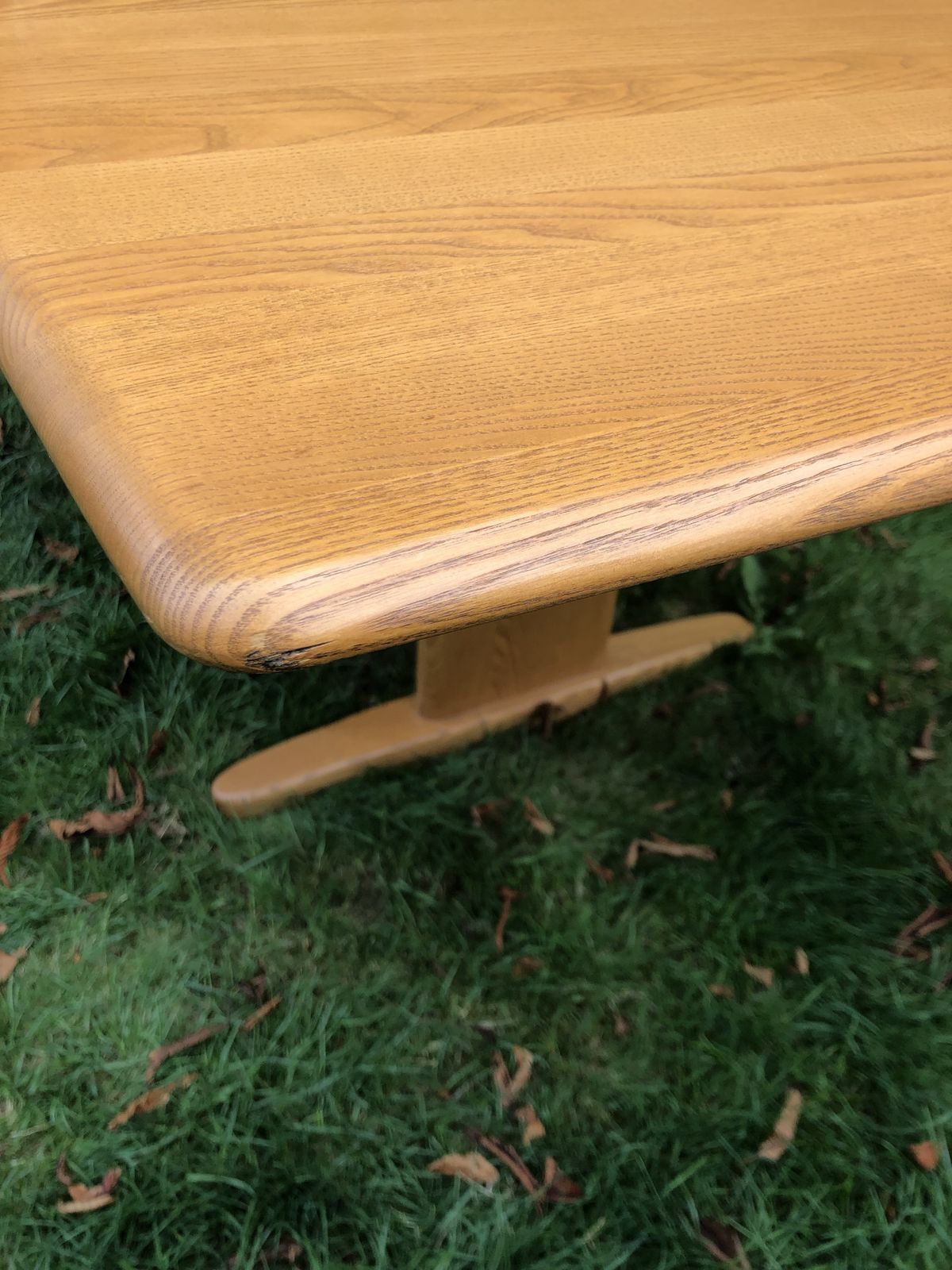 Ercol Windsor Medium Extending Dining Table Elm Model 1193 photo 950.0