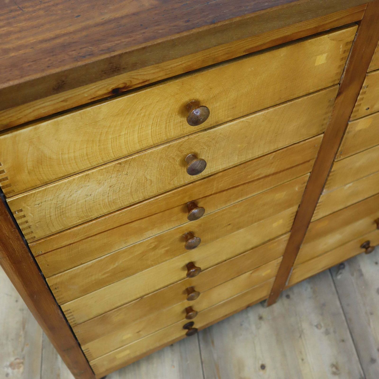 Vintage Shop Haberdashery Chest Of Drawers photo 1295.0