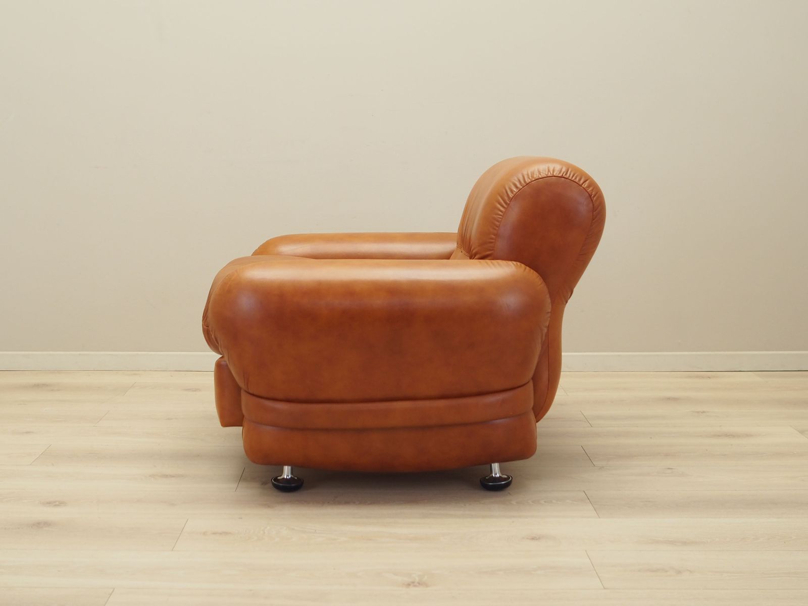 Leather Armchair, Italian Design, 1970s, Production: Italy photo Furniture