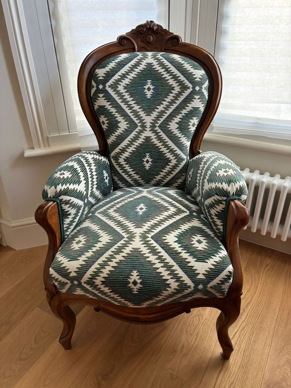 Antique Louis 16 Armchair Completely Restored
