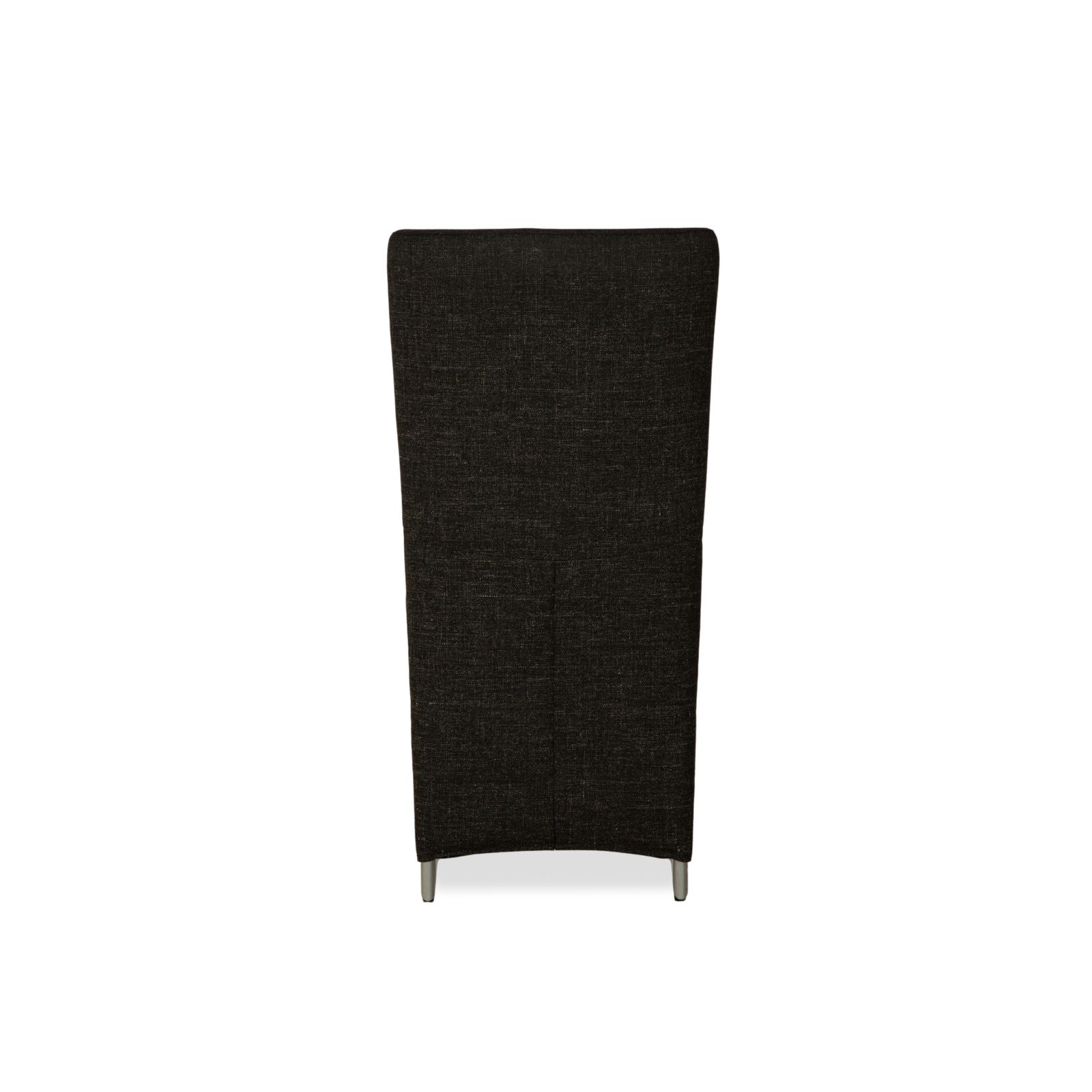 photo furniture Lot de 6 chaises Rolf Benz 7400 en tissu anthracite et gris foncé pour salle à manger