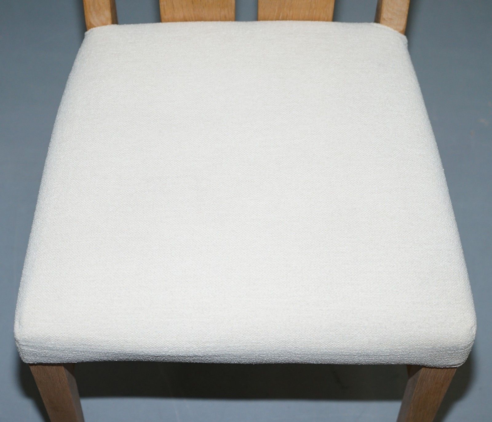 Rare Set Of Eight Orum Mobler Ash Wood Dining Chairs Table & Bookcase Available photo Furniture
