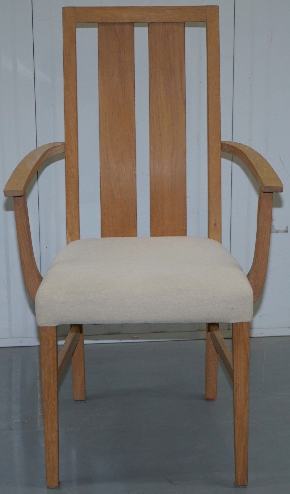 Rare Set Of Eight Orum Mobler Ash Wood Dining Chairs Table & Bookcase Available photo vintage