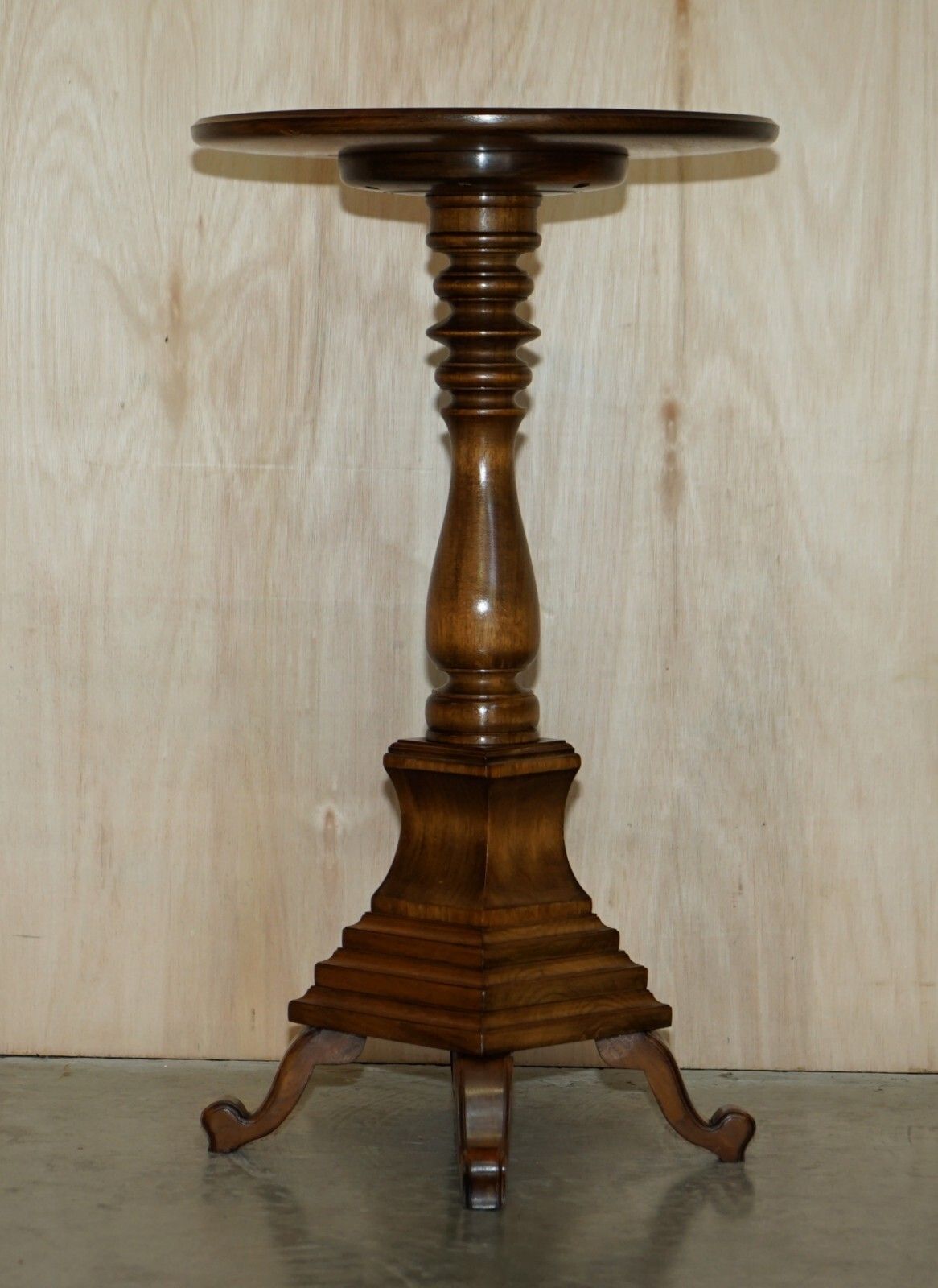 Fine English Made Jb Wright Cabinet Maker Regency Revival Side End Lamp Table photo furniture
