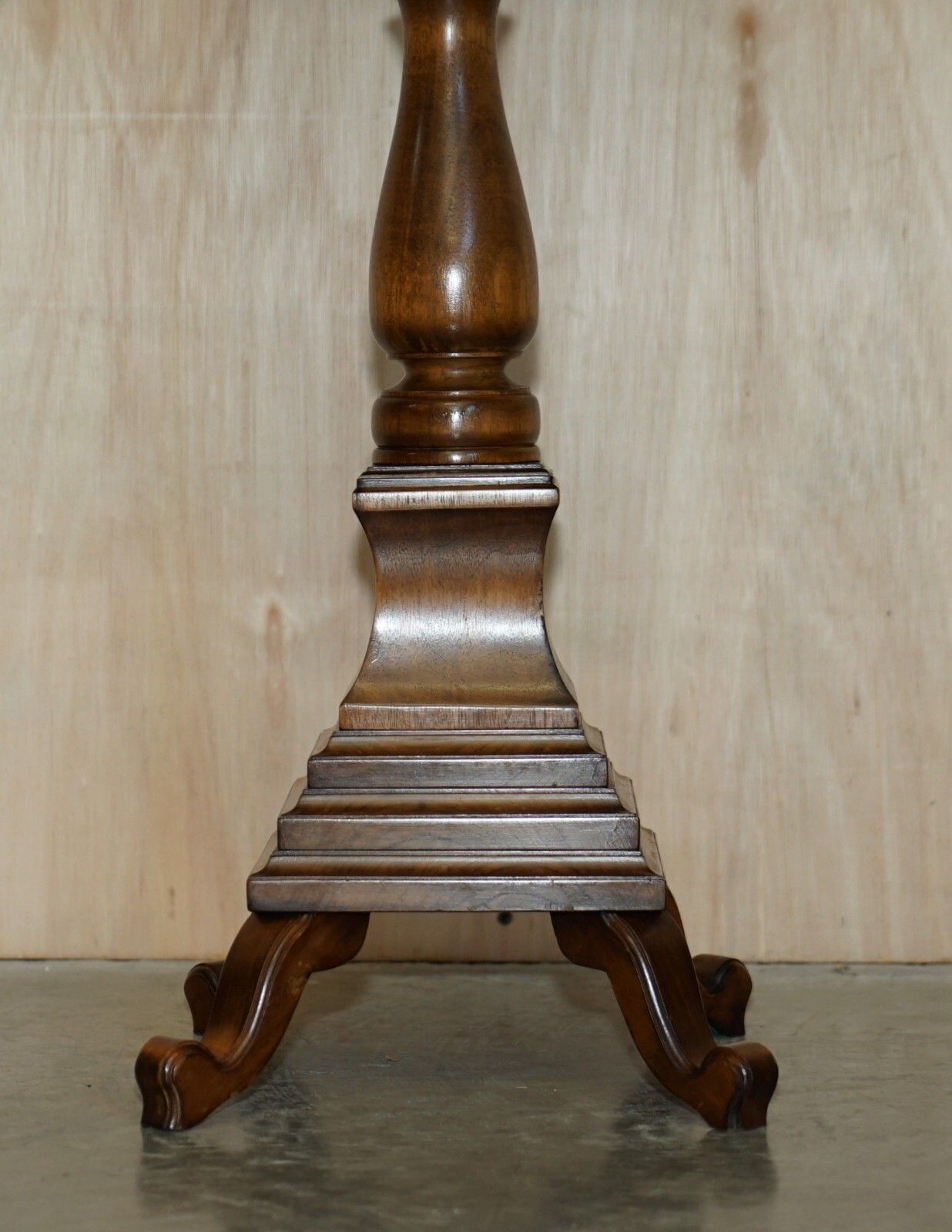 Fine English Made Jb Wright Cabinet Maker Regency Revival Side End Lamp Table photo vinterior