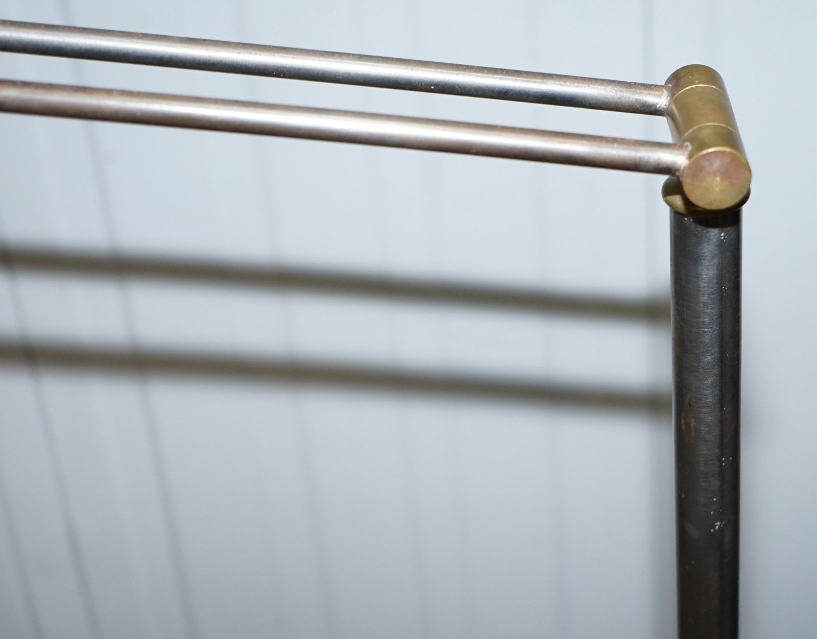 Rolls Royce Floor Standing Articulated Angle Poise Chrome & Polished Metal Lamp photo vinterior