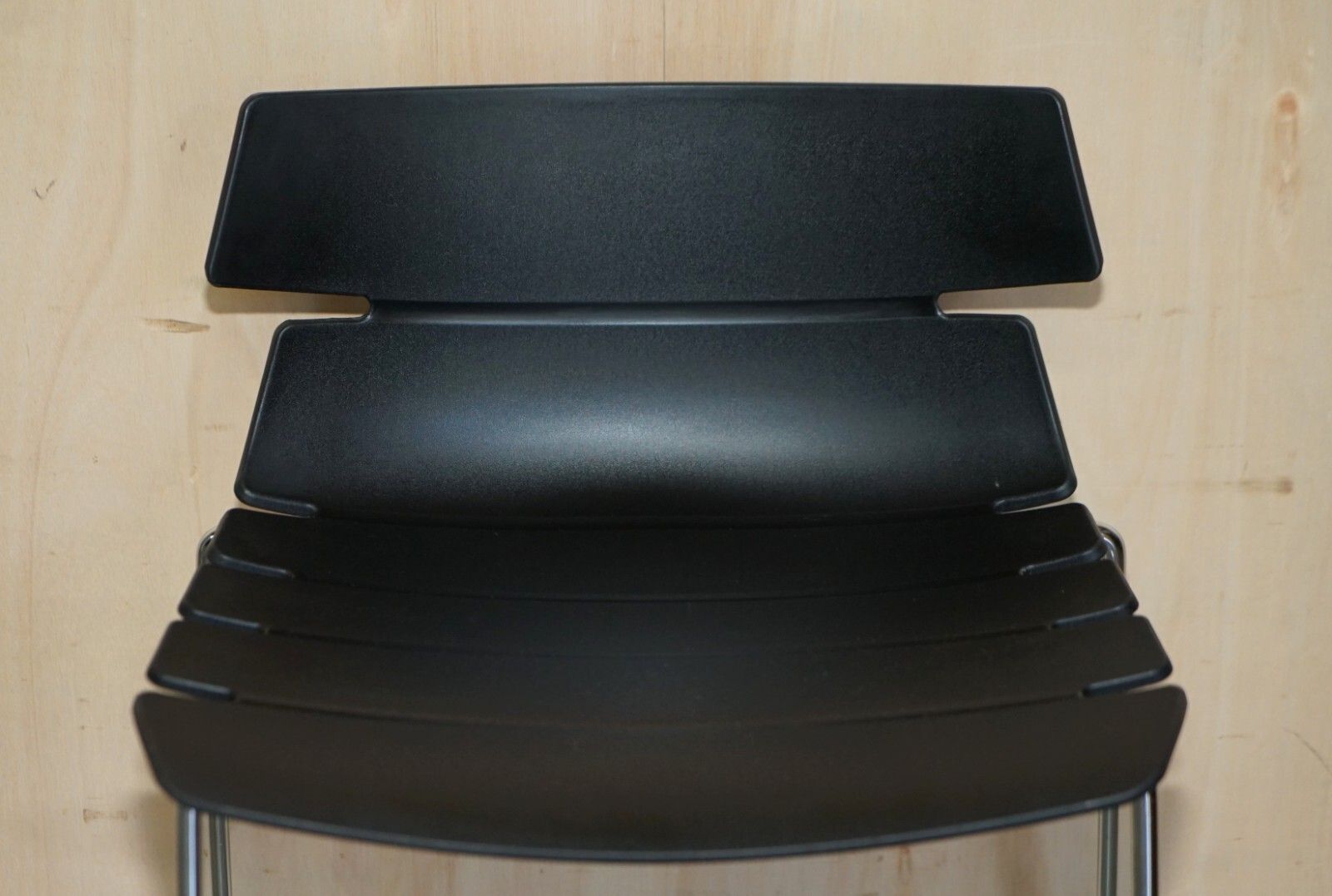 Four Black Whiteleaf Furniture Ltd Designer Stacking Bar Stools Part Of A Suite photo Furniture