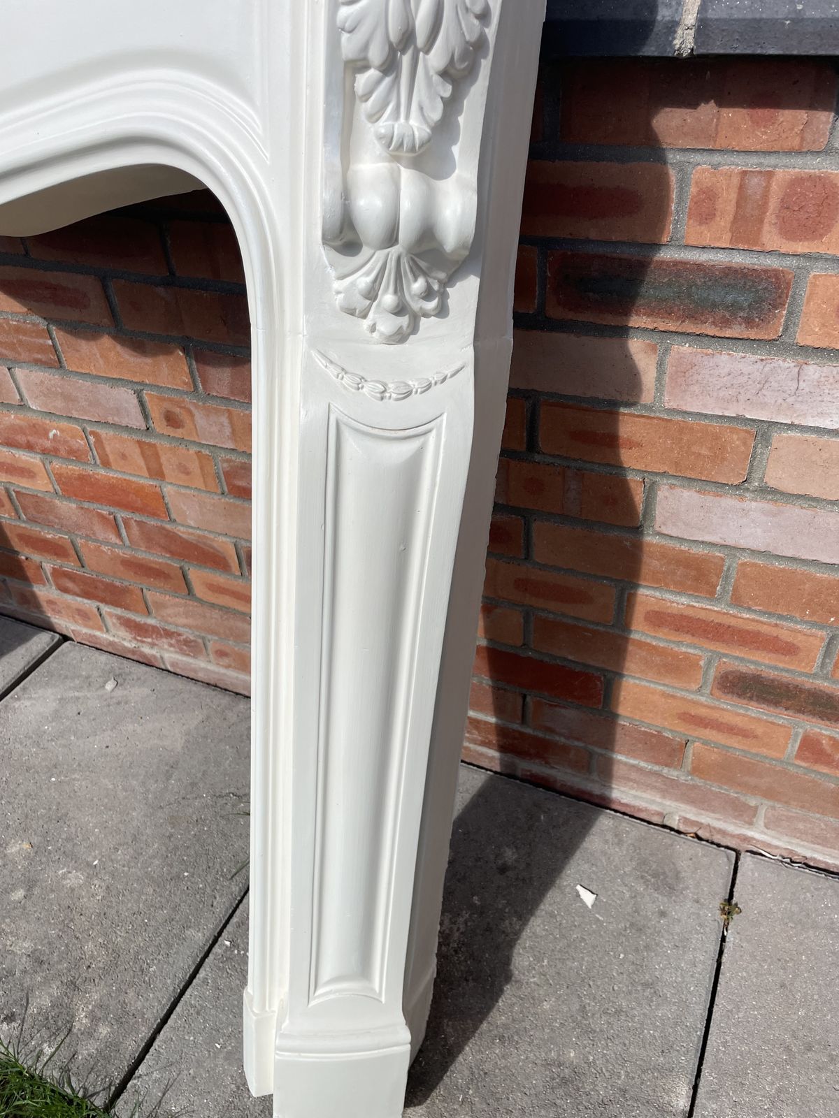 Mantelpiece & Fire Surround Plaster Moulded photo for sale