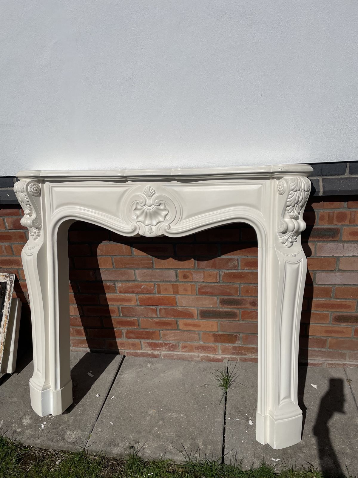 Mantelpiece & Fire Surround Plaster Moulded photo Home Fixtures