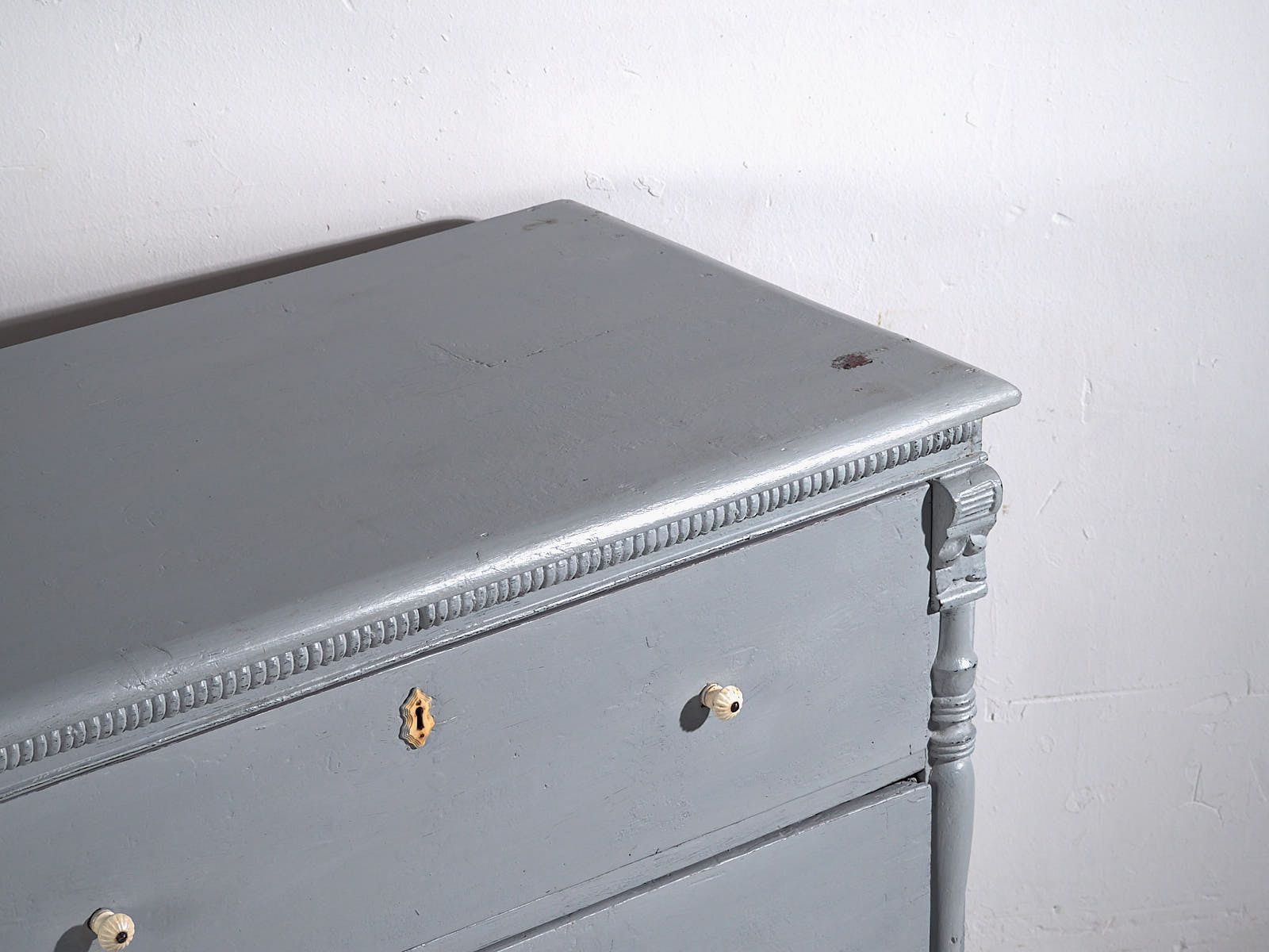 Large Antique Three Drawer Dresser (C.1920) #44 photo furniture
