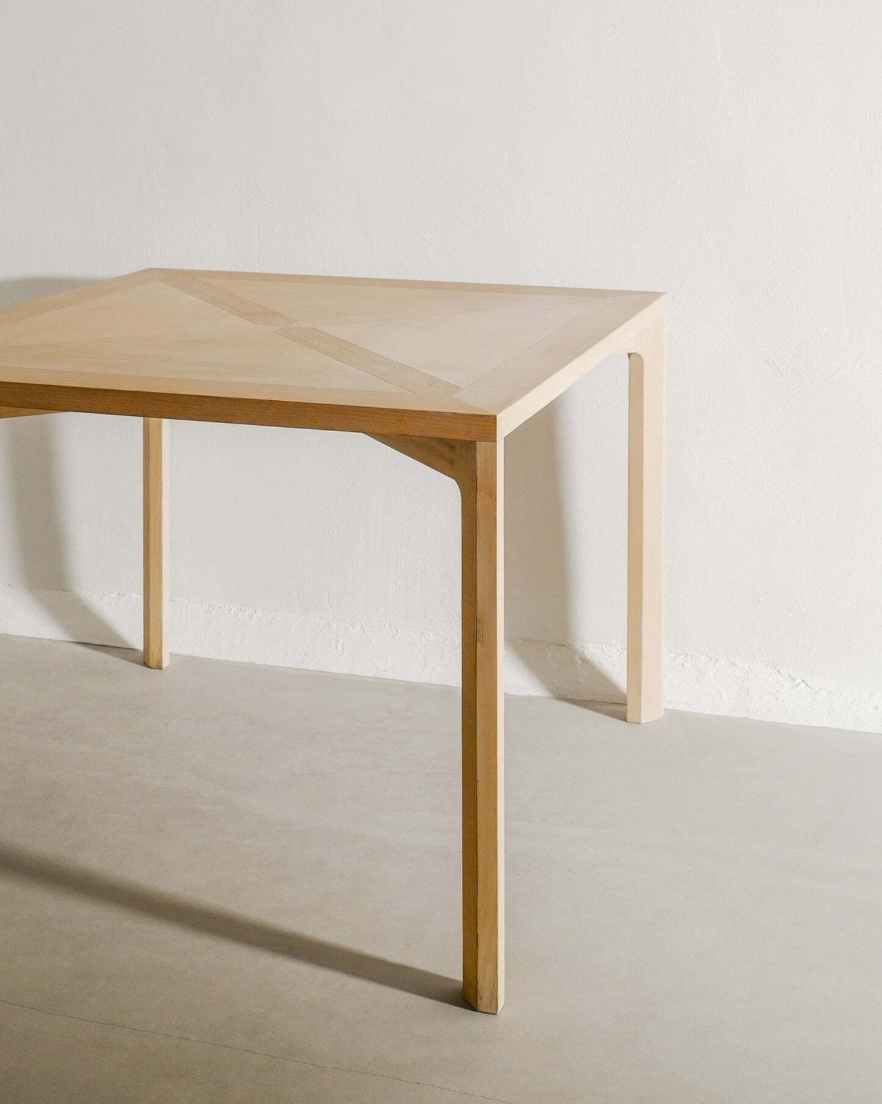 Squared Danish Wooden Ash Dining Side Table By Poul Kjærholm For Pp Møbler Denmark, 1990s photo for sale