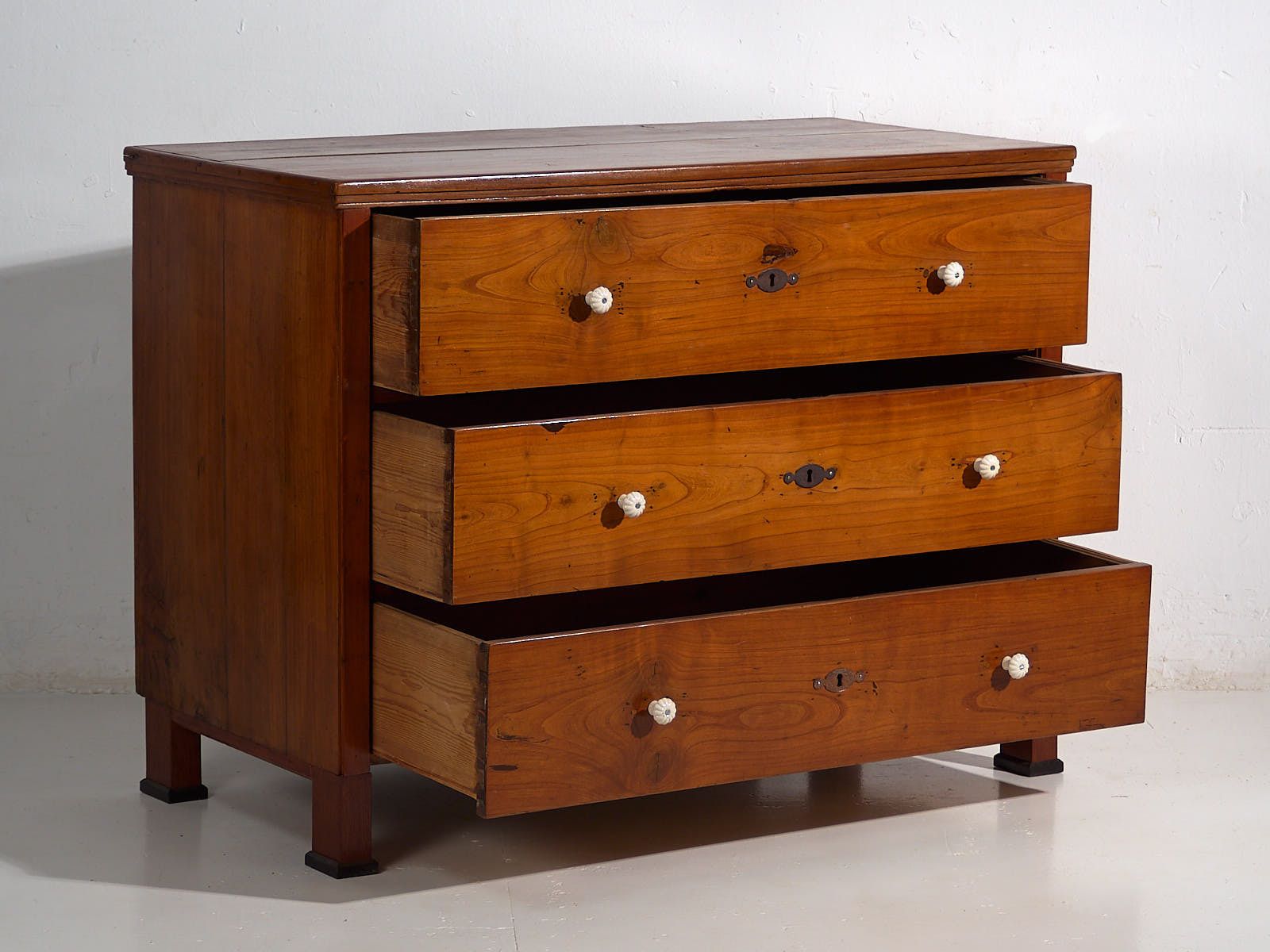 Antique Biedermeier Style Chest Of Drawers (C.1850) #64 photo Furniture