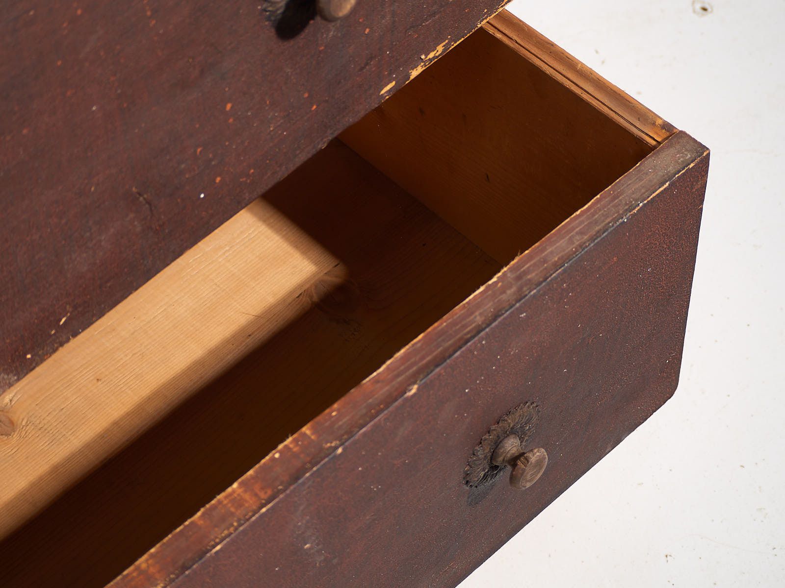 Antique Chest Of Drawers With Dark Patina (C.1920) photo for sale