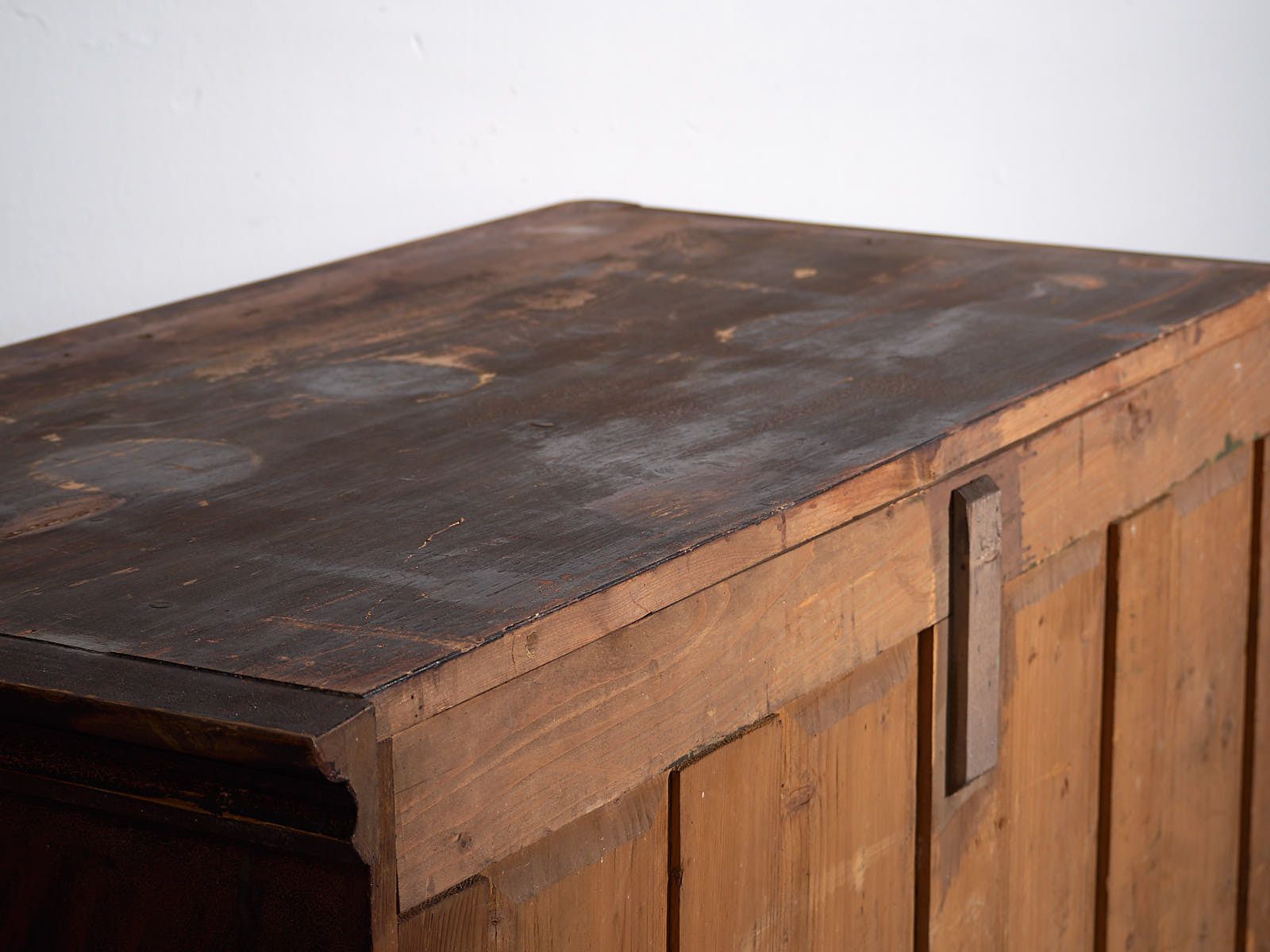 photo for sale Antique Chest Of Drawers With Dark Patina (C.1920)