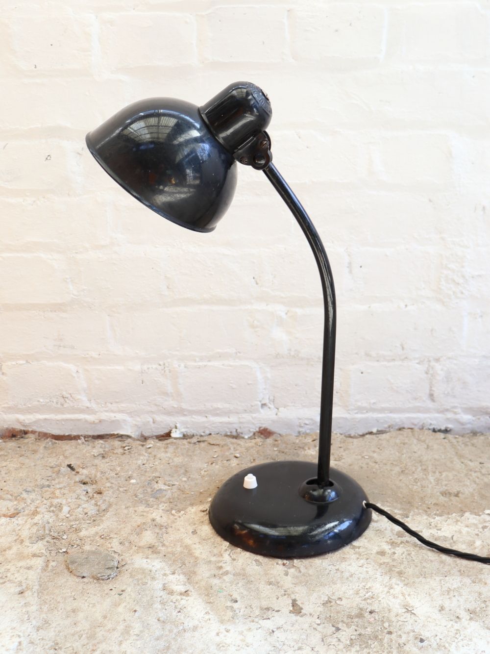 Original Kaiser Idell Model 6551 Desk Lamp photo vintage