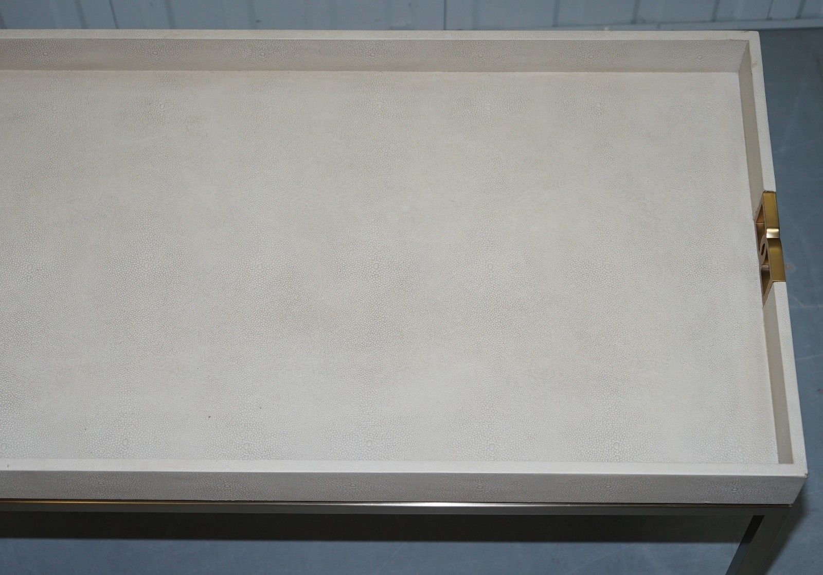 Rrp £2180 Paolo Moschino For Nicholas Haslam Salon Coffee Table Chrome Finish photo vinterior