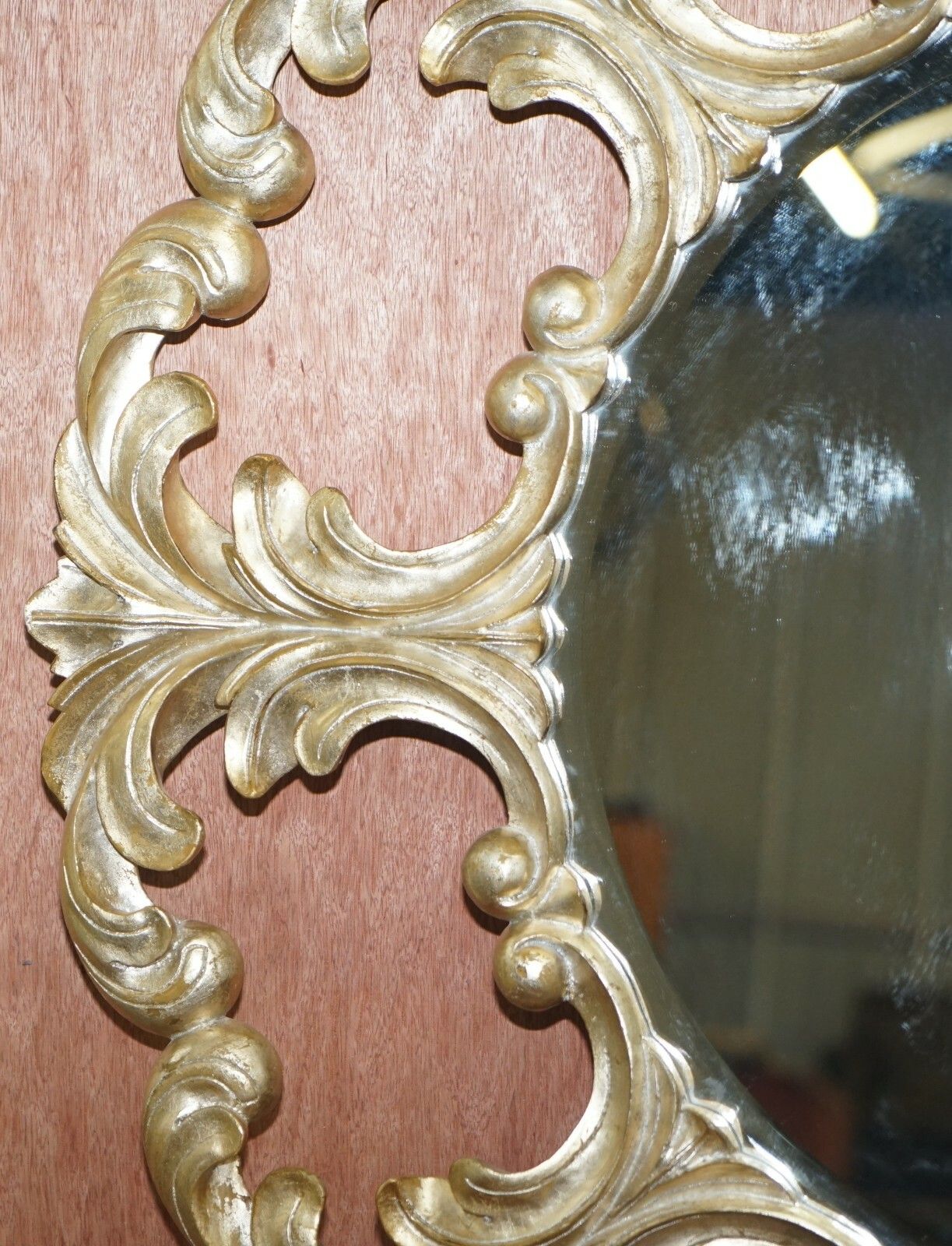 1 Of 2 Rrp £2850 Christopher Guy Gold & Silver Leaf Gilt Wood Wall Mirrors photo 950.0