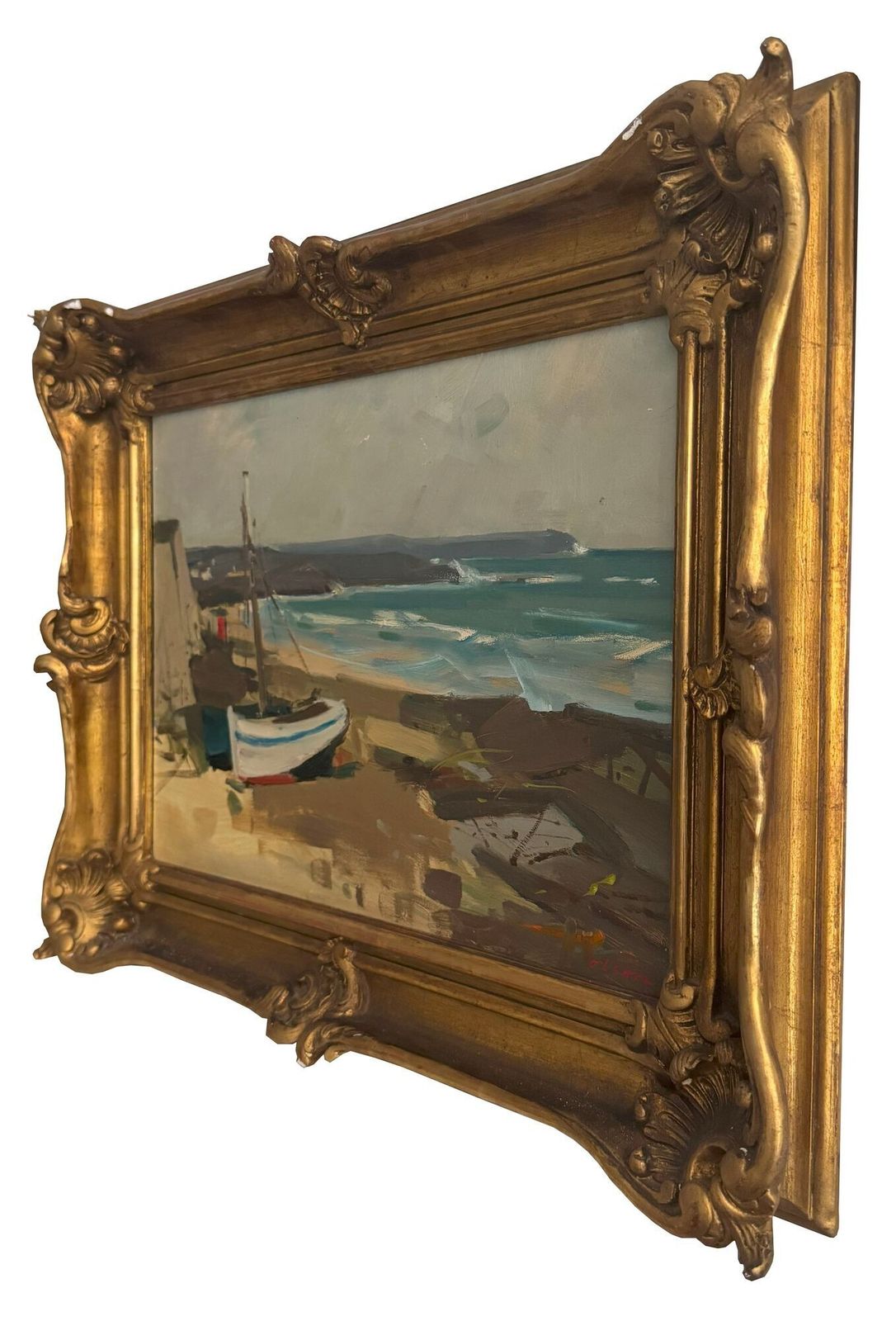 'A Stiff Breeze Of The Brittany Coast, 1972' By Ove Olson photo for sale