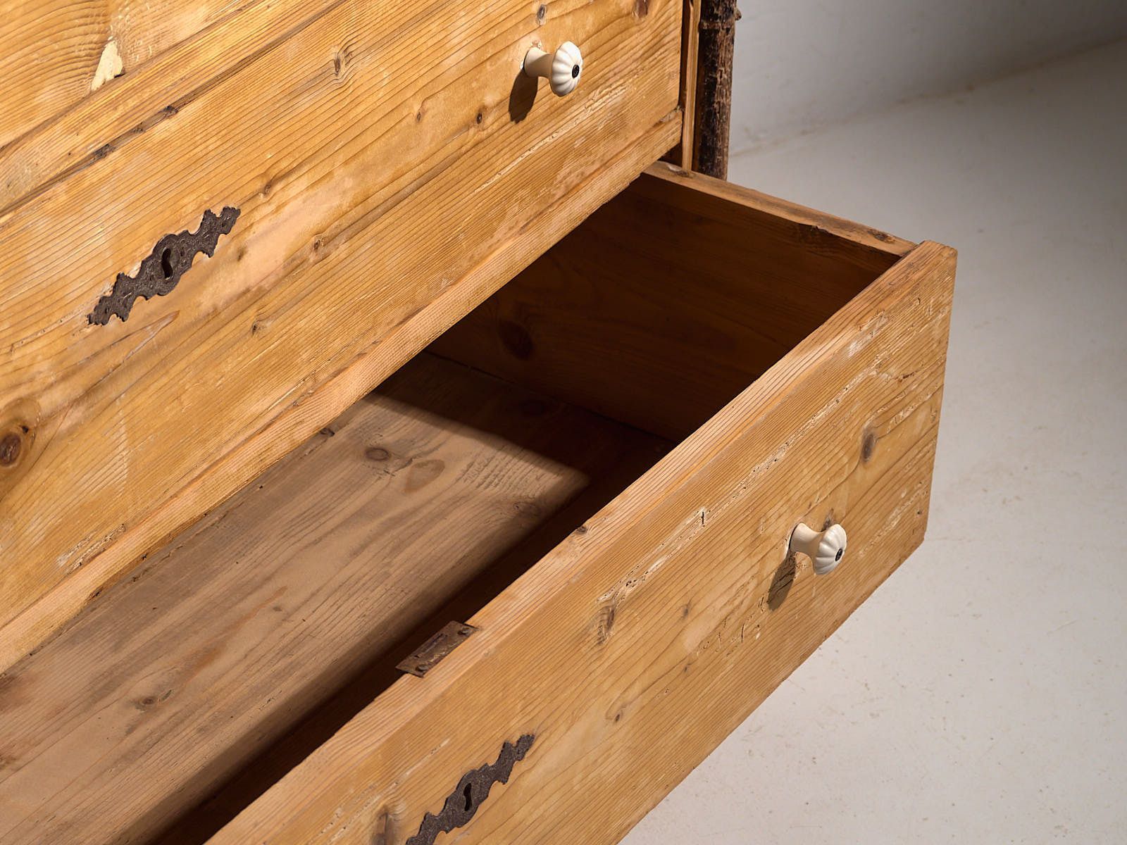 Large Antique Provencal Style Chest Of Drawers (C.1920) #12 photo for sale