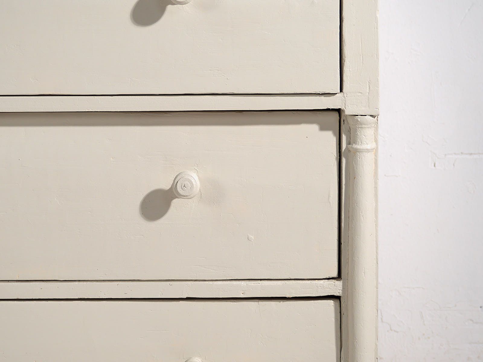 Antique White Chest Of Drawers (C.1920) #53 photo buy