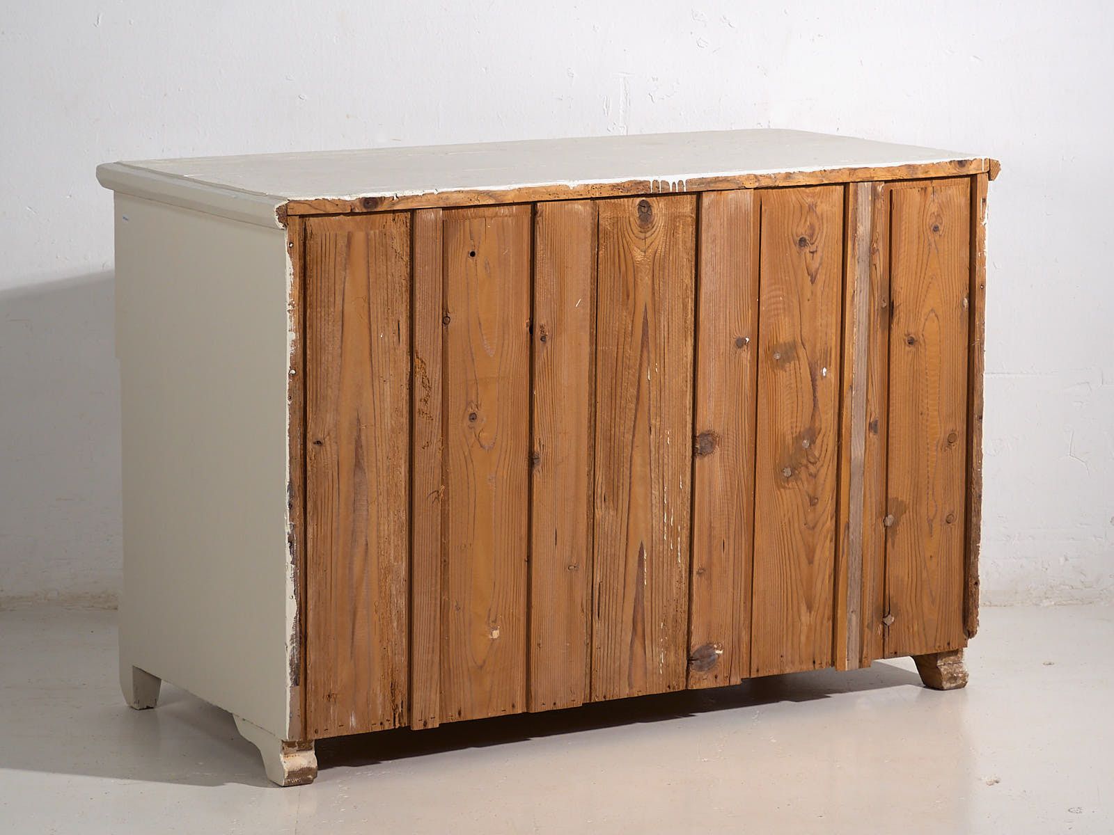 photo furniture Antique White Chest Of Drawers (C.1920) #53