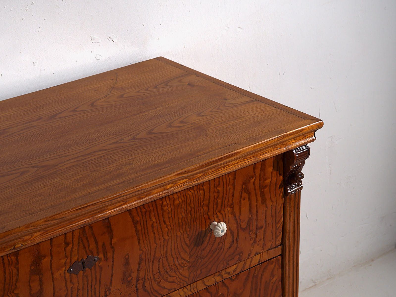 photo for sale Antique Biedermeier Chest Of Drawers (C.1850) #63