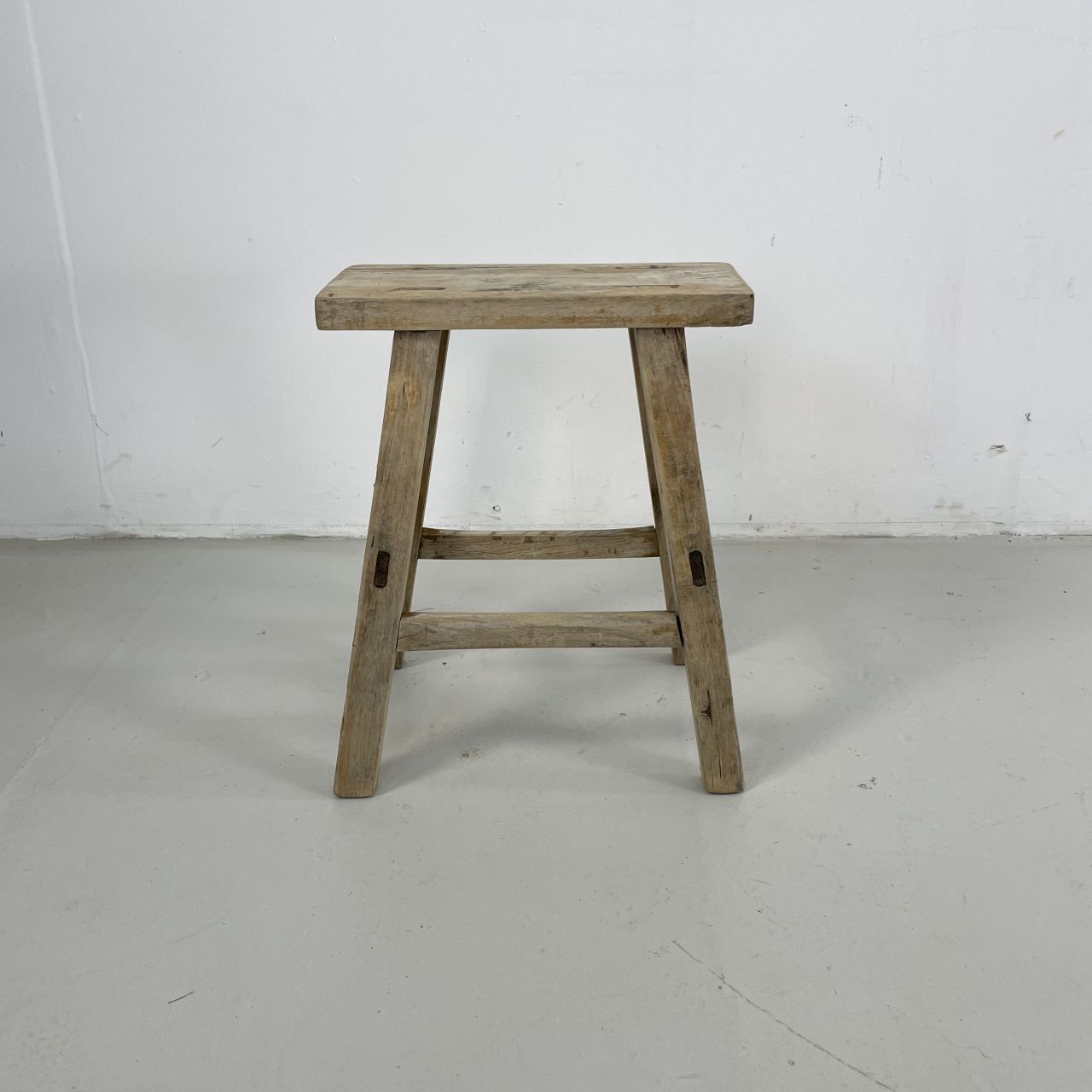 Rustic Wooden Stool photo furniture