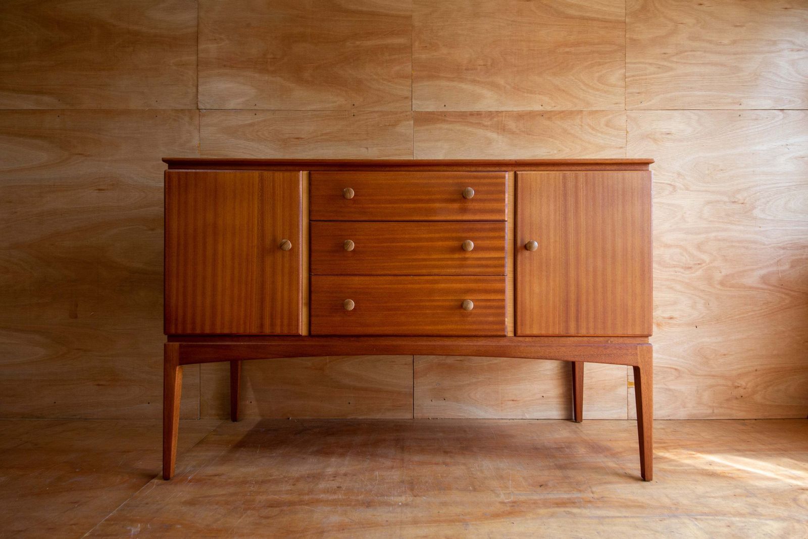 Mid Century Teak Sideboard photo for sale